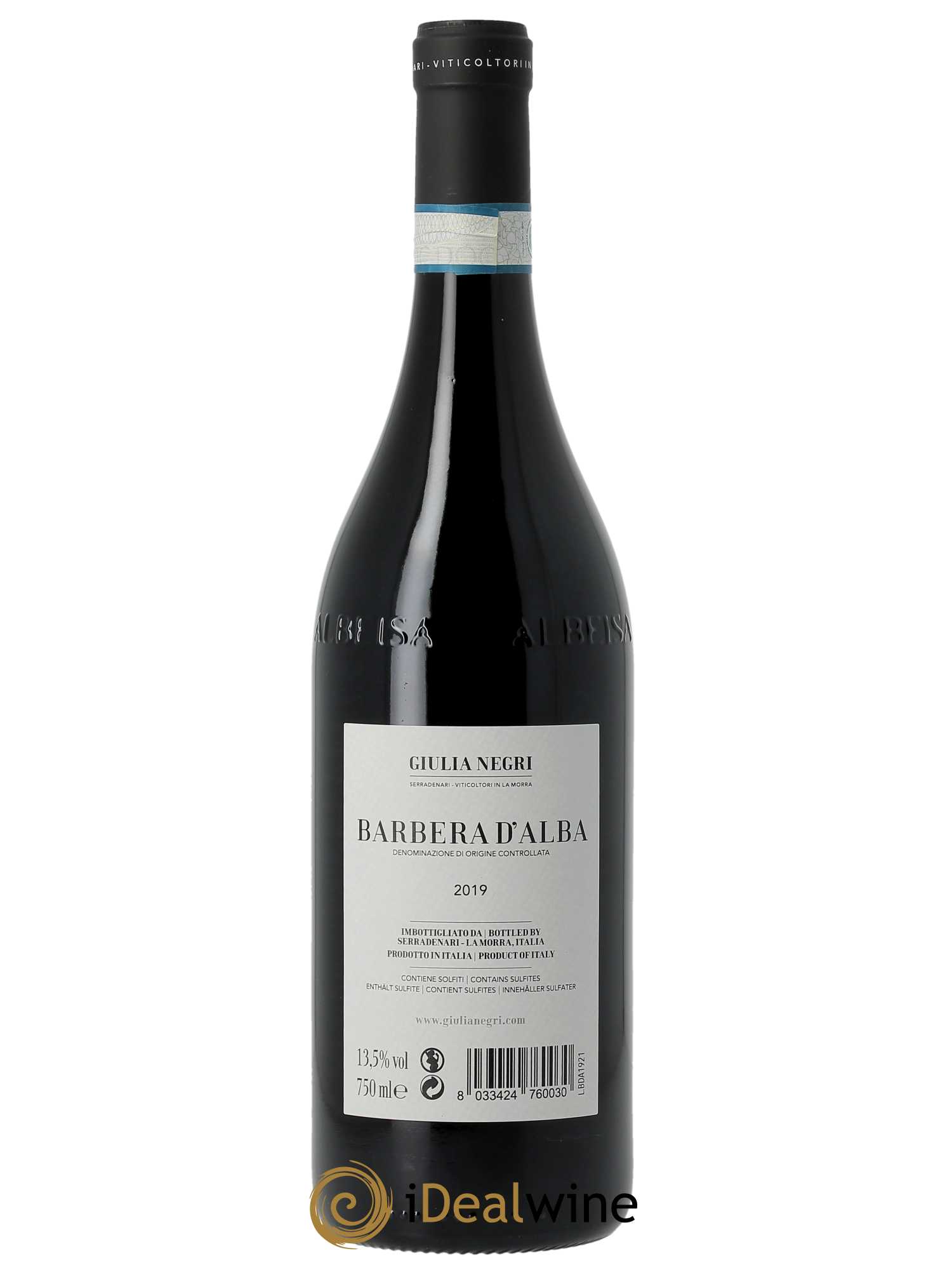Barbera d'Alba DOC Giulia Negri 2019 - Lot of 1 bottle - 1