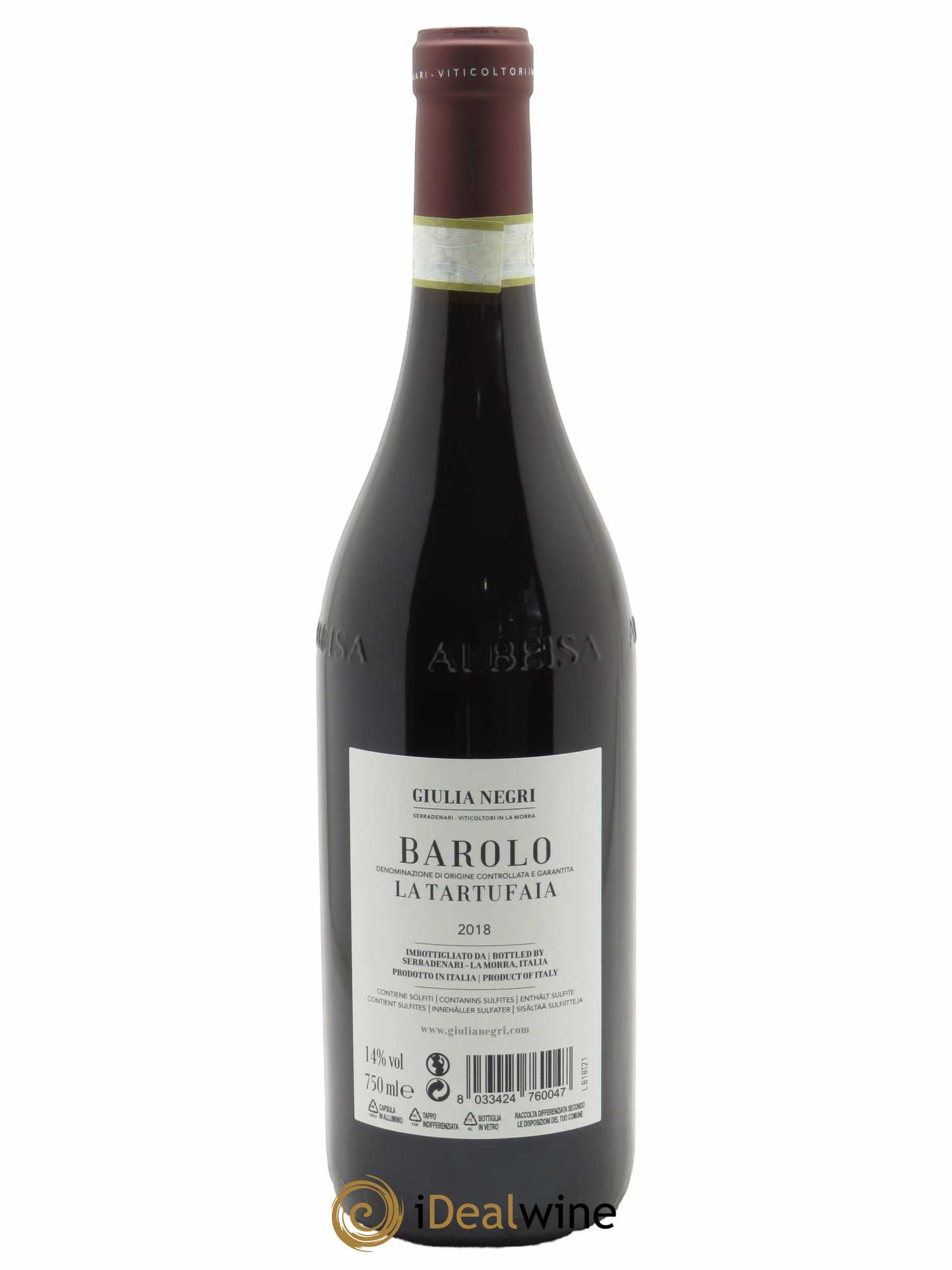 Barolo DOCG Giulia Negri La Tartufaia 2018 - Lot of 1 bottle - 1
