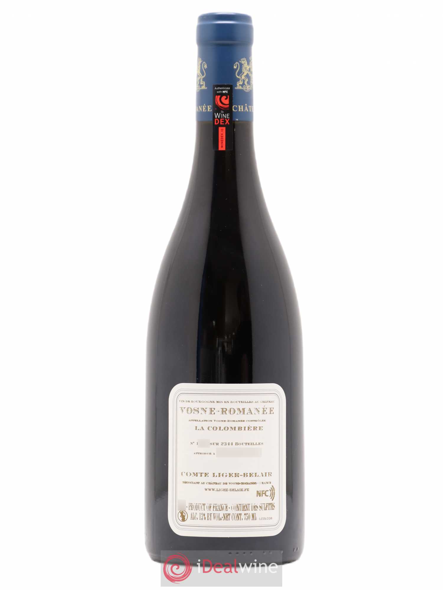 Vosne-Romanée La Colombière Comte Liger-Belair (Domaine du) 2016 - Lot de 1 bouteille - 1
