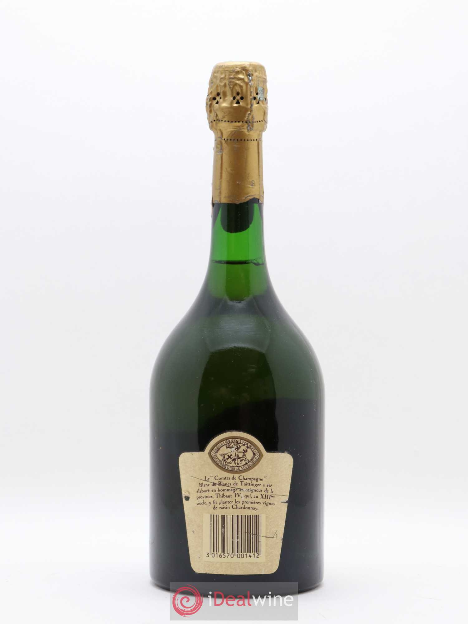 Comtes de Champagne Taittinger Blanc de Blancs 1981 - Lot de 1 bouteille - 1