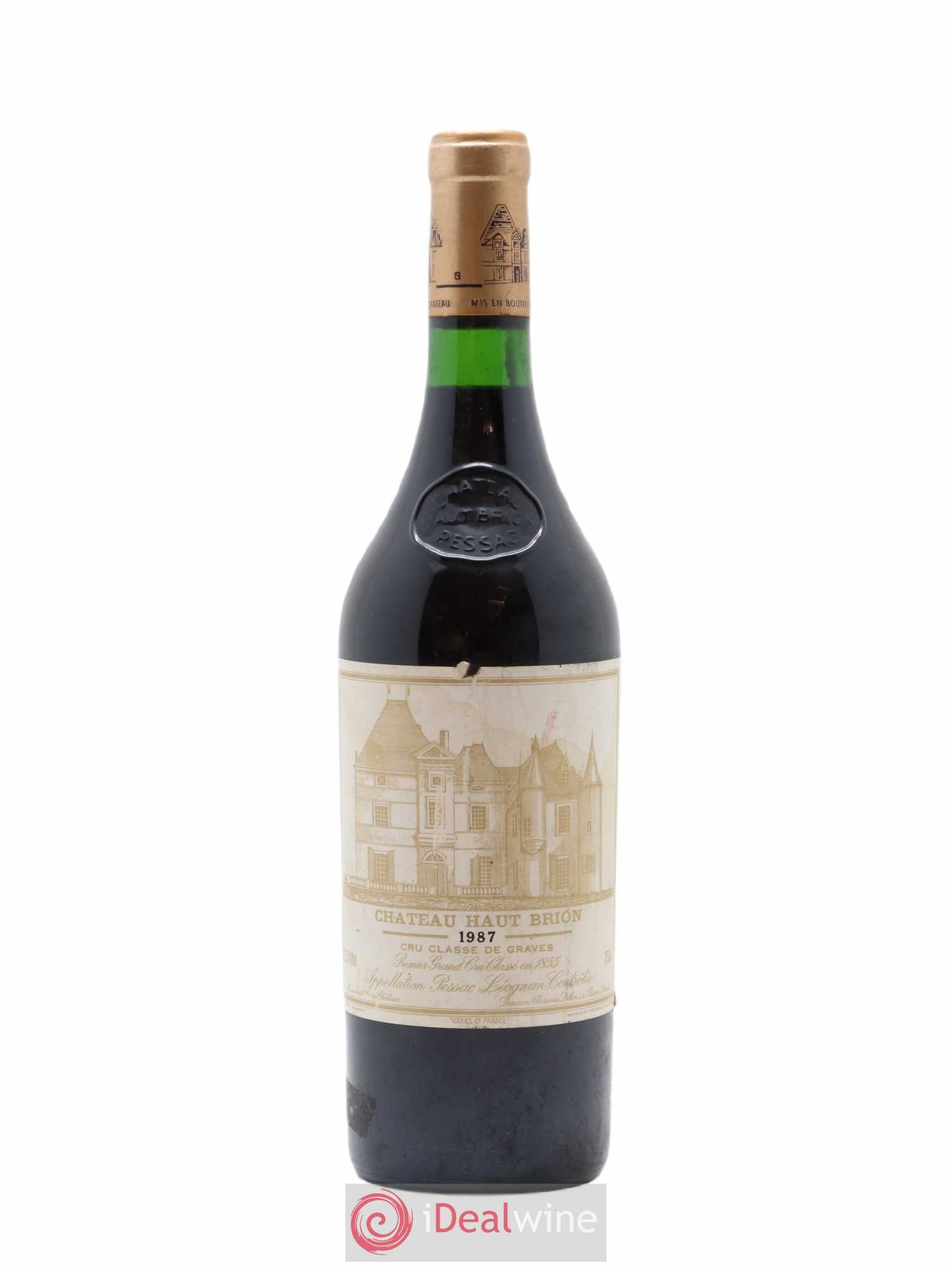 Château Haut Brion 1er Grand Cru Classé 1987 - Lot de 1 bouteille - 0