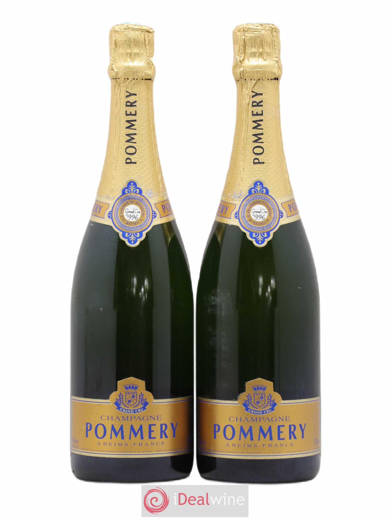 Brut Pommery 1996 - Lot de 2 bouteilles - 0