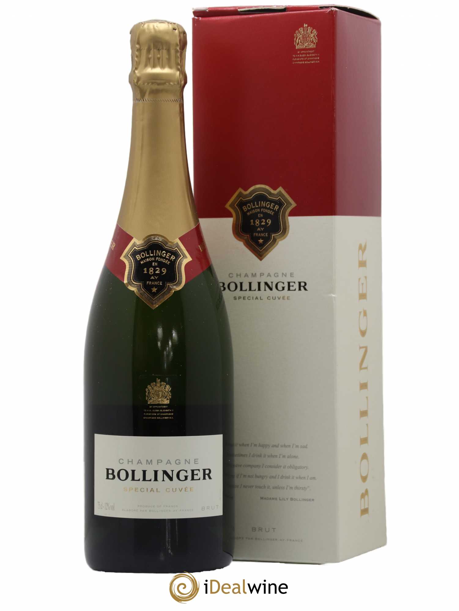 Special Cuvée Brut Bollinger - Lot de 1 bouteille - 0