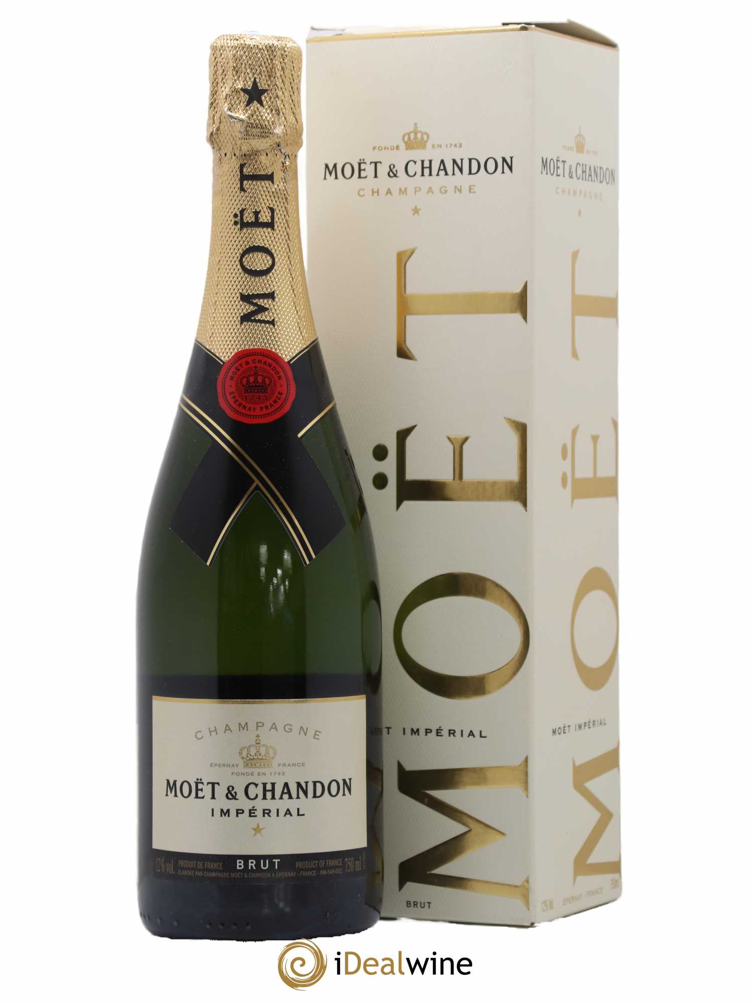 Impérial Brut Moët et Chandon - Lot de 1 bouteille - 0
