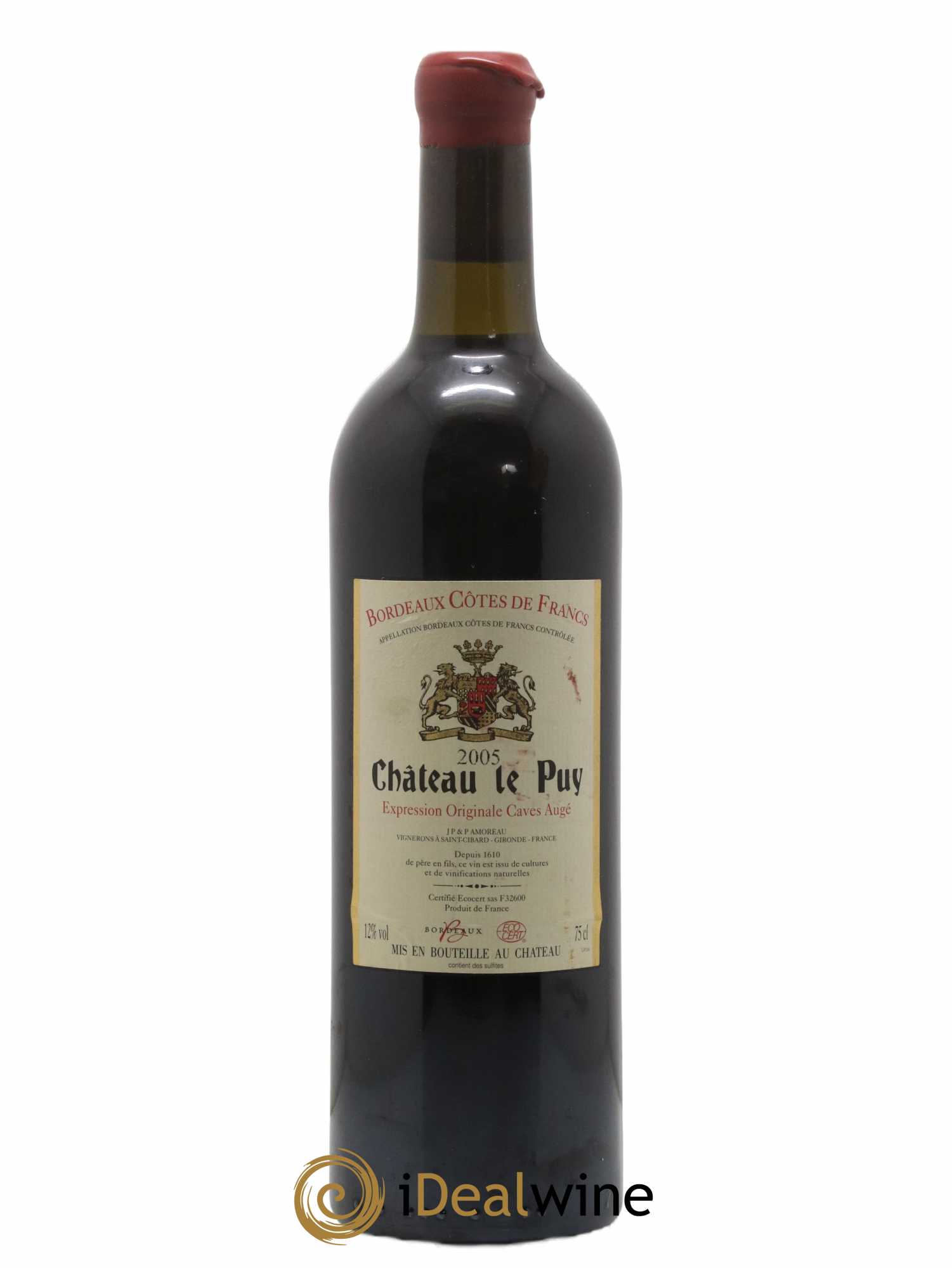 Château Le Puy 2005 - Lot de 1 bouteille - 0