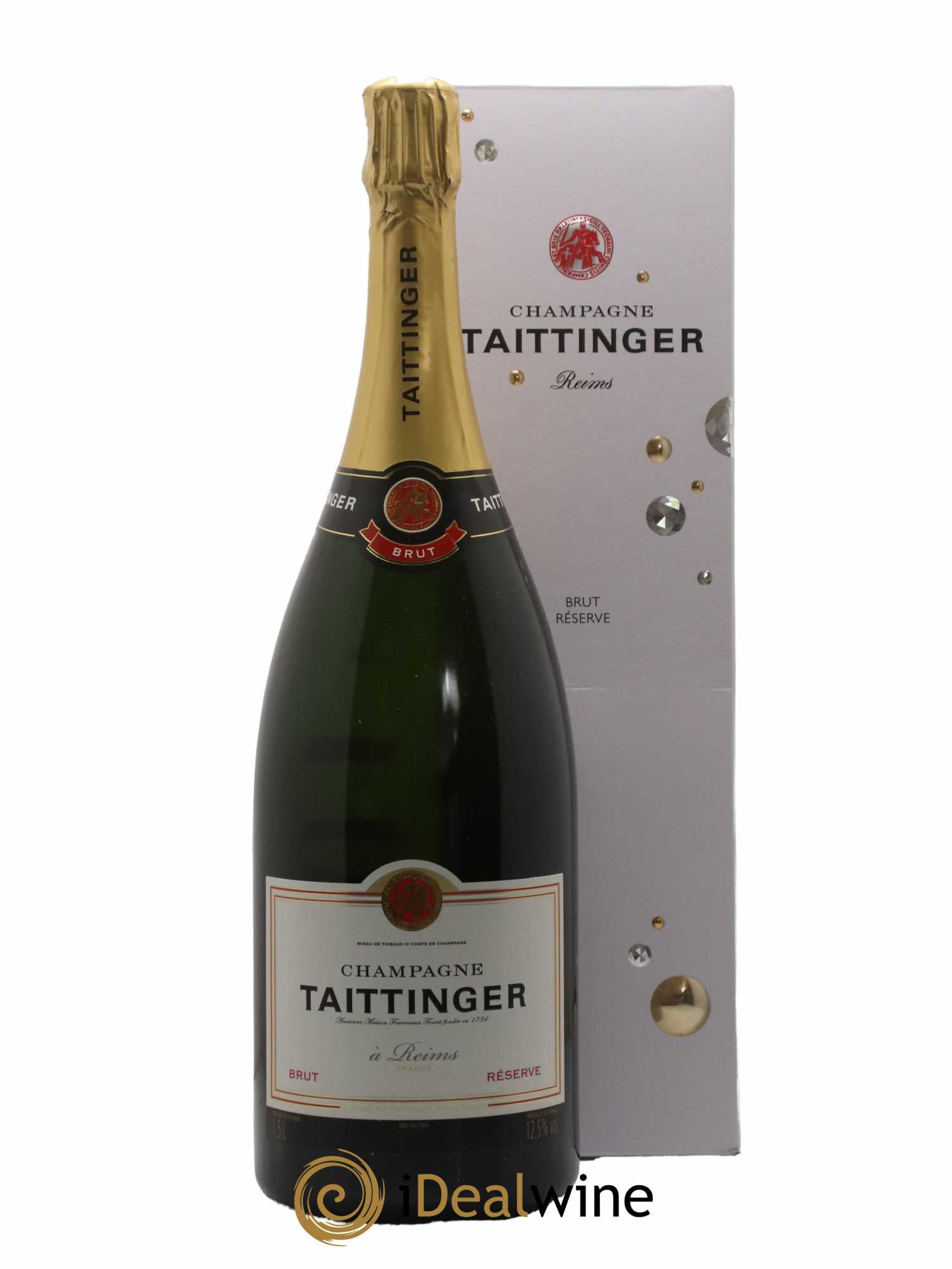Brut Réserve Taittinger - Lot de 1 magnum - 0