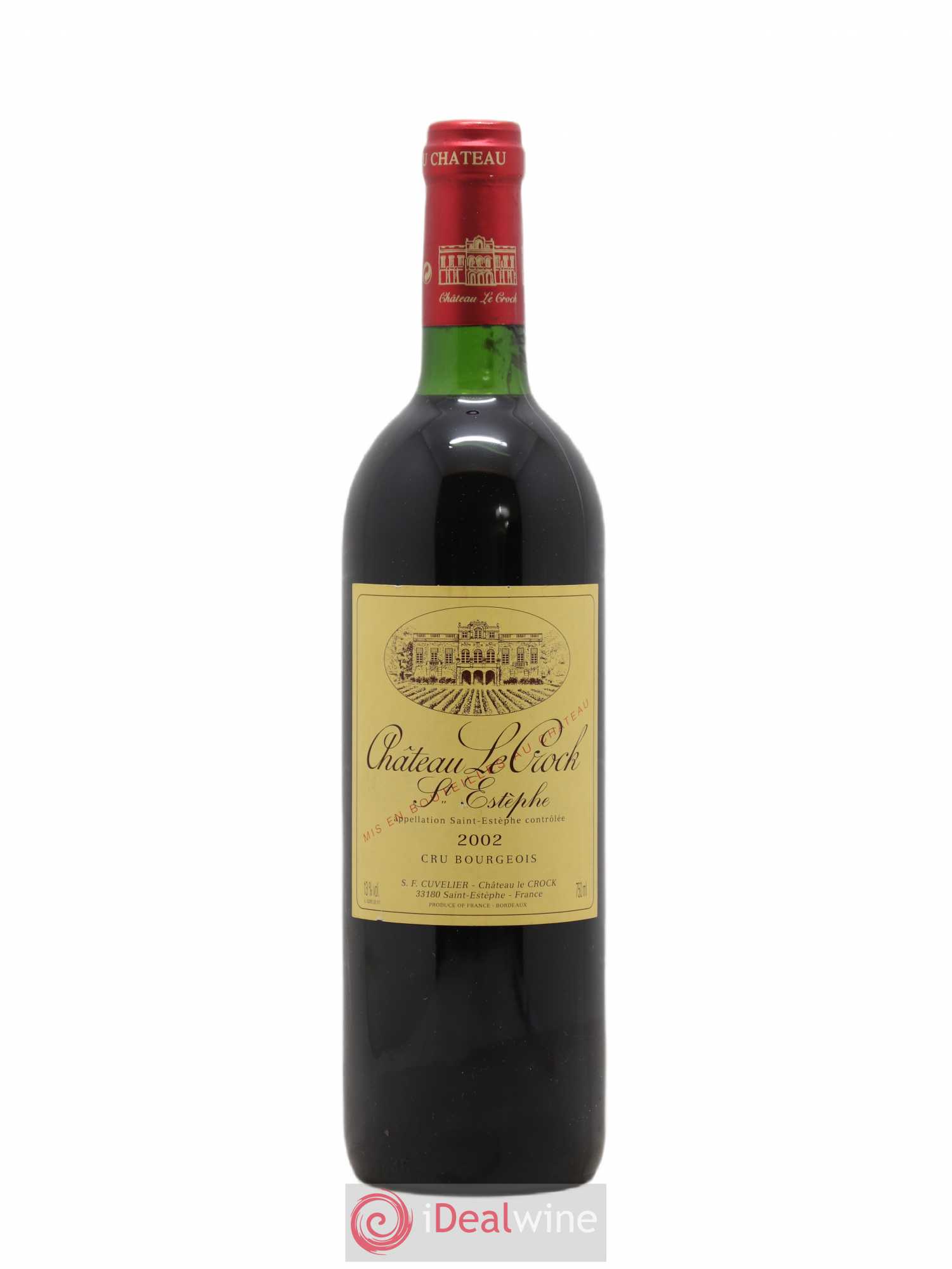Château le Crock Cru Bourgeois 2002 - Lot de 1 bouteille - 0