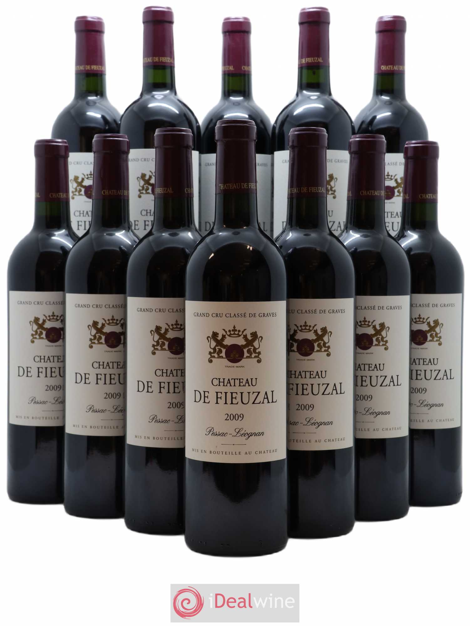 Château de Fieuzal Cru Classé de Graves 2009 - Lot de 12 bouteilles - 0