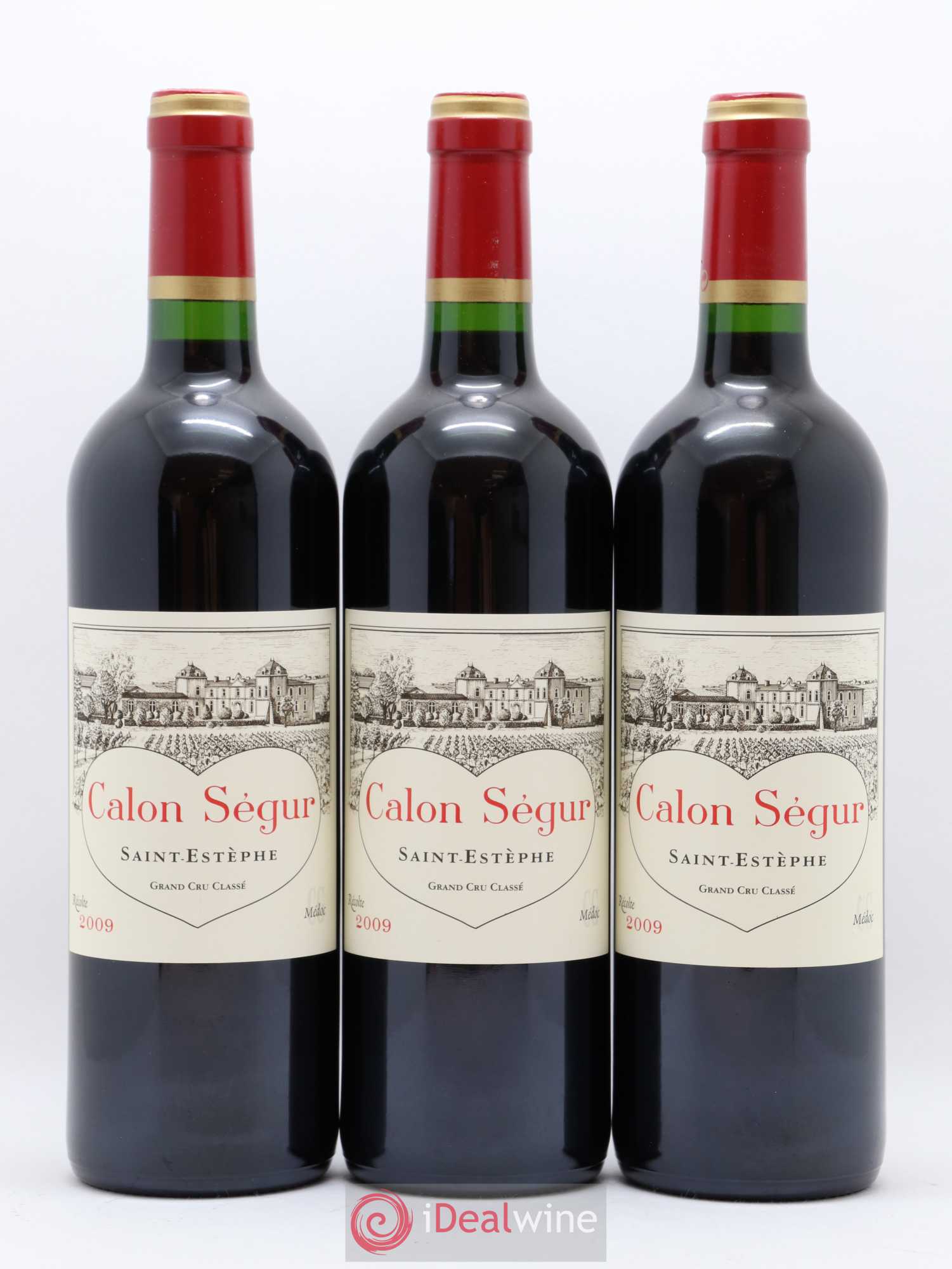 Château Calon Ségur 3ème Grand Cru Classé 2009 - Lot de 12 bouteilles - 1