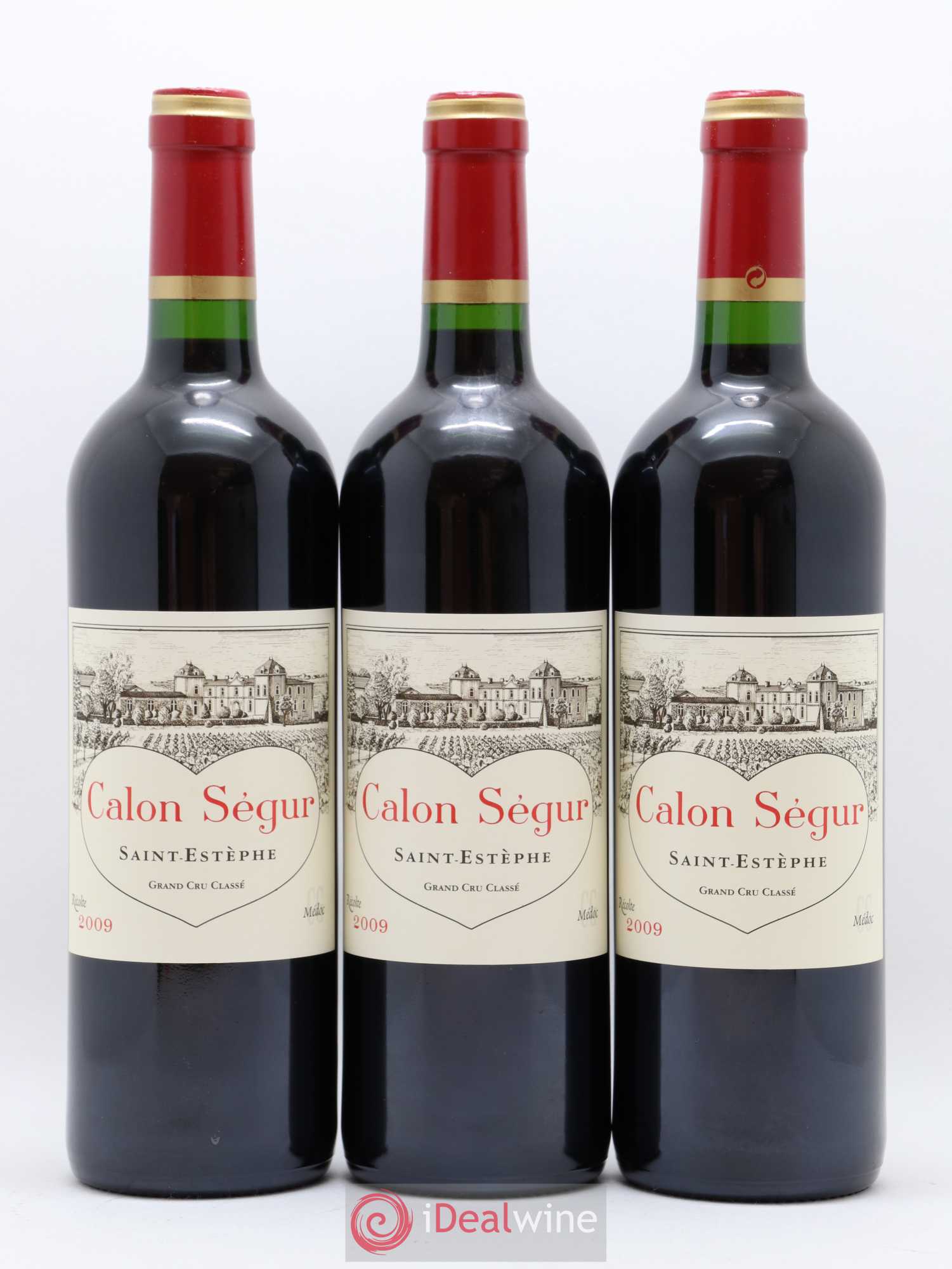 Château Calon Ségur 3ème Grand Cru Classé 2009 - Lot de 12 bouteilles - 3