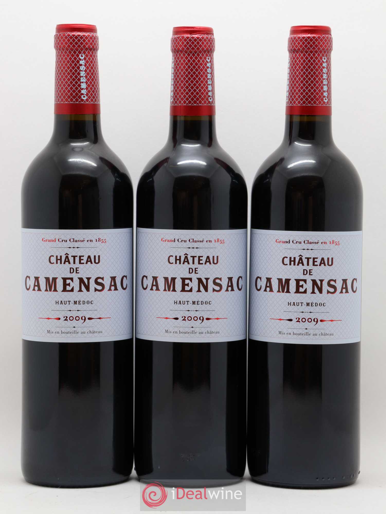 Château Camensac 5ème Grand Cru Classé 2009 - Lot de 12 bouteilles - 1