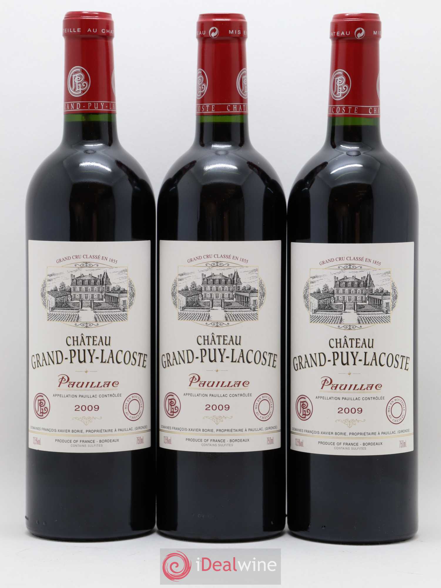 Château Grand Puy Lacoste 5ème Grand Cru Classé 2009 - Lot de 12 bouteilles - 4