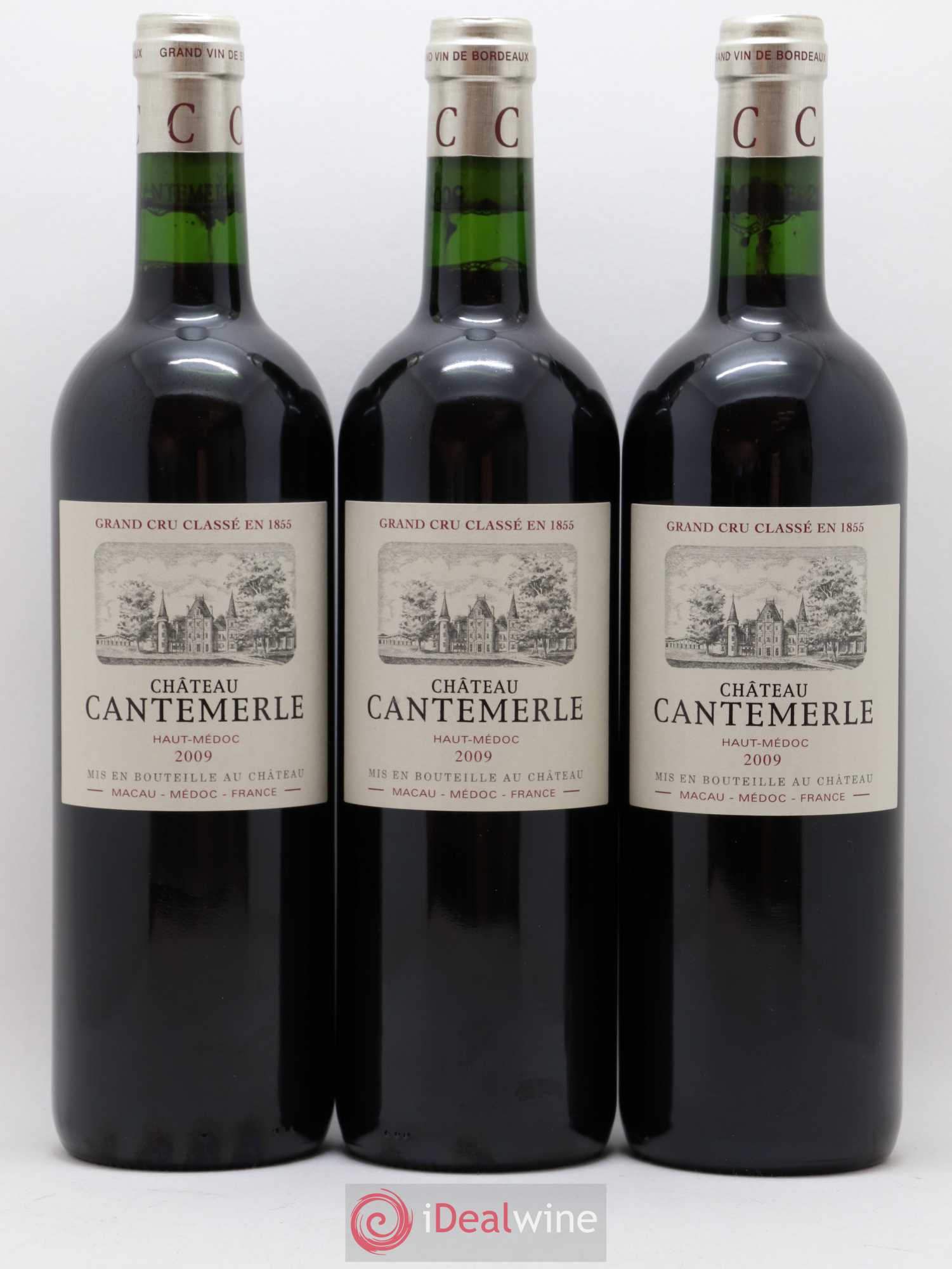 Château Cantemerle 5ème Grand Cru Classé 2009 - Lot de 12 bouteilles - 2