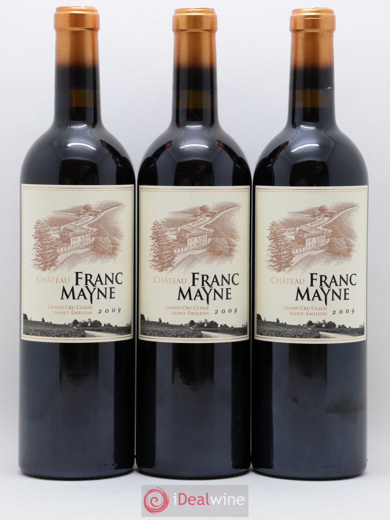 Château Franc Mayne Grand Cru Classé 2009 - Lot de 12 bouteilles - 2