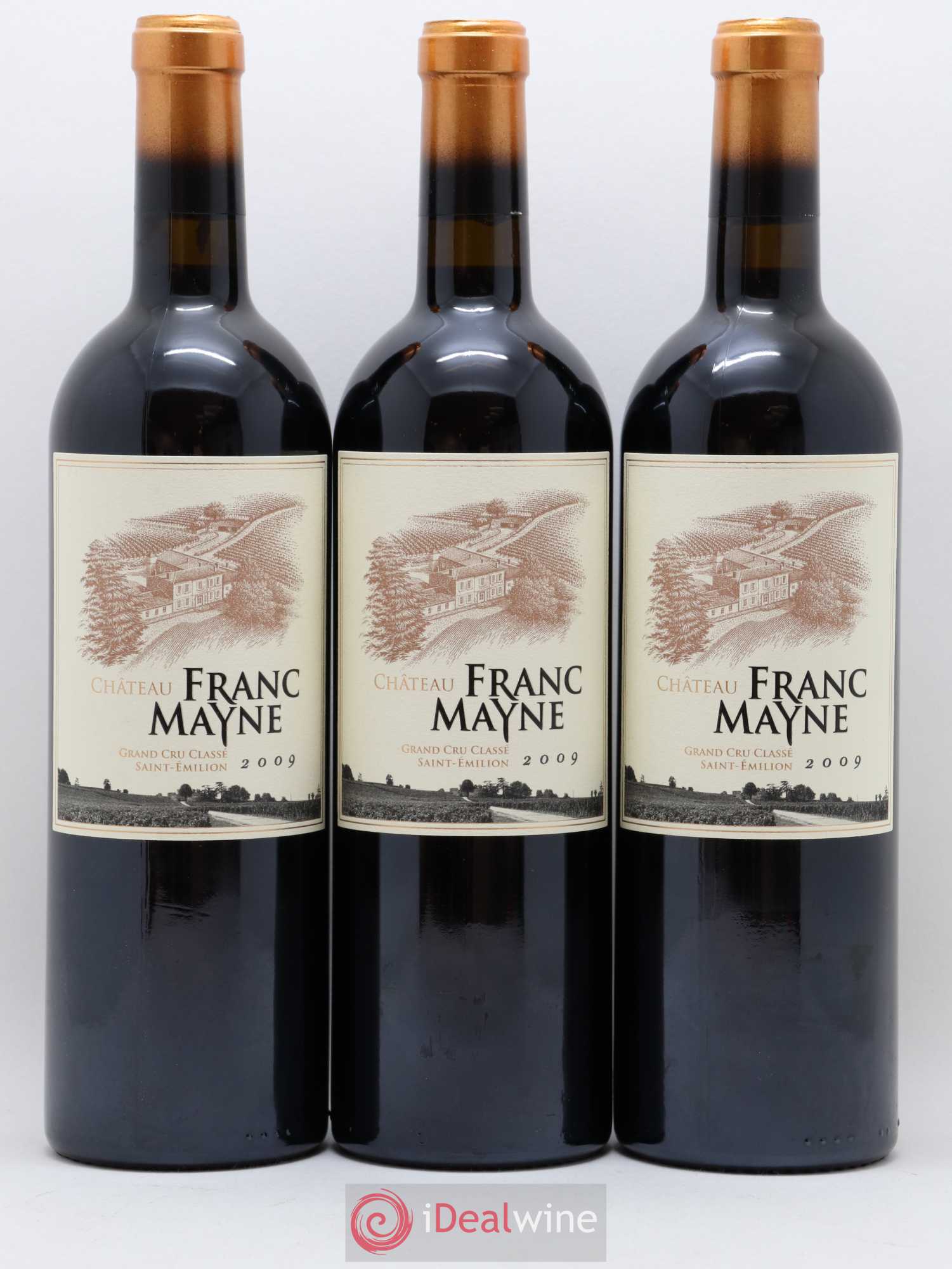 Château Franc Mayne Grand Cru Classé 2009 - Lot de 12 bouteilles - 3