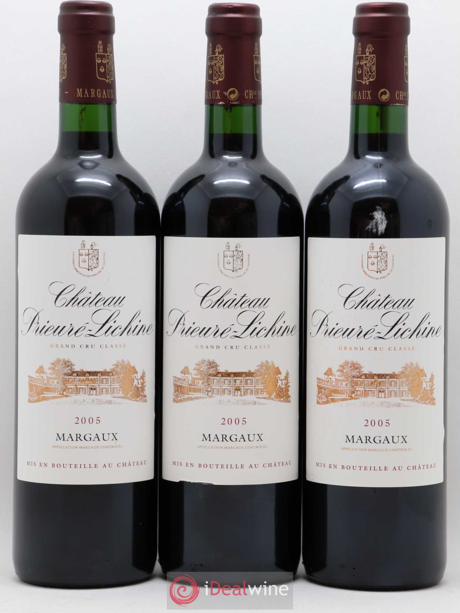 Château Prieuré Lichine 4ème Grand Cru Classé 2005 - Lotto di 12 bottiglie - 3
