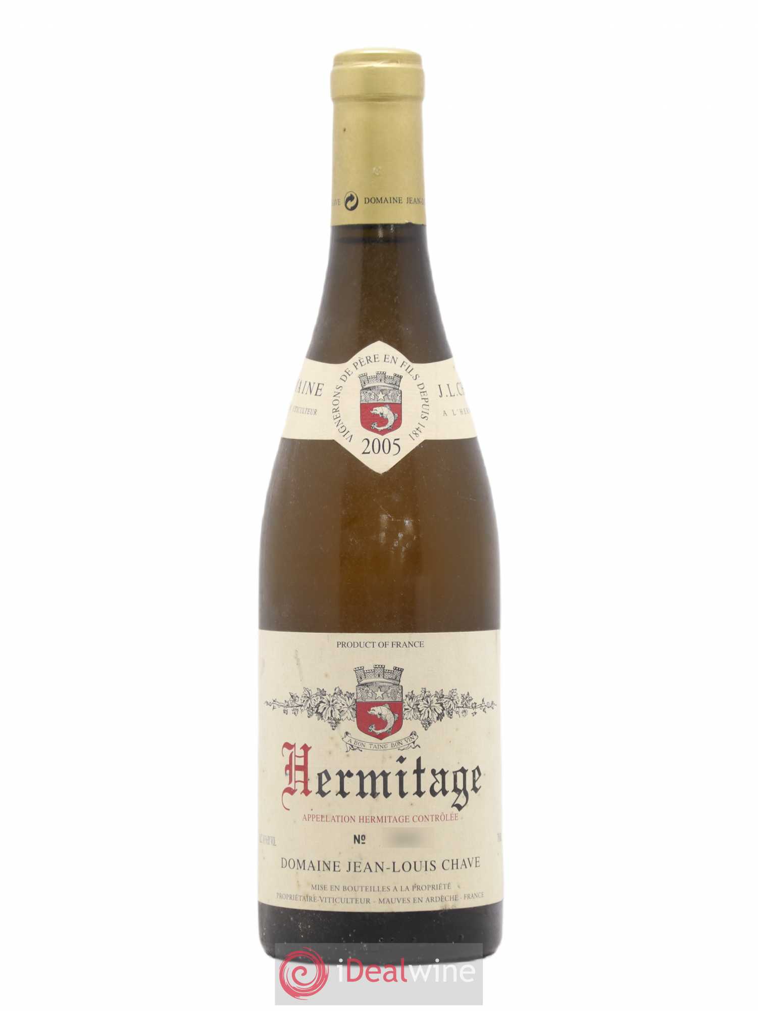 Hermitage Jean-Louis Chave 2005 - Lot de 1 bouteille - 0