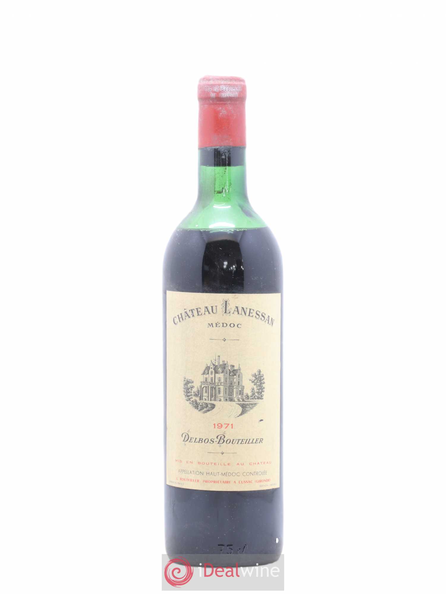 Château Lanessan Cru Bourgeois 1971 - Lot de 1 bouteille - 0