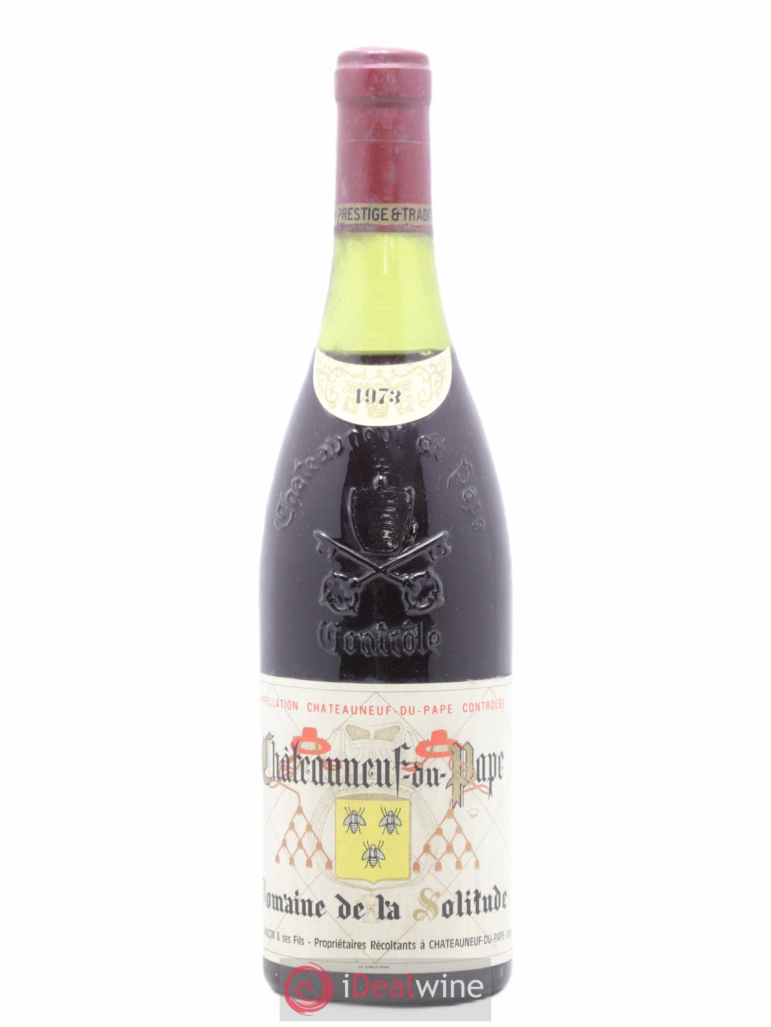 Châteauneuf-du-Pape Domaine de la Solitude 1973 - Lot de 1 bouteille - 0