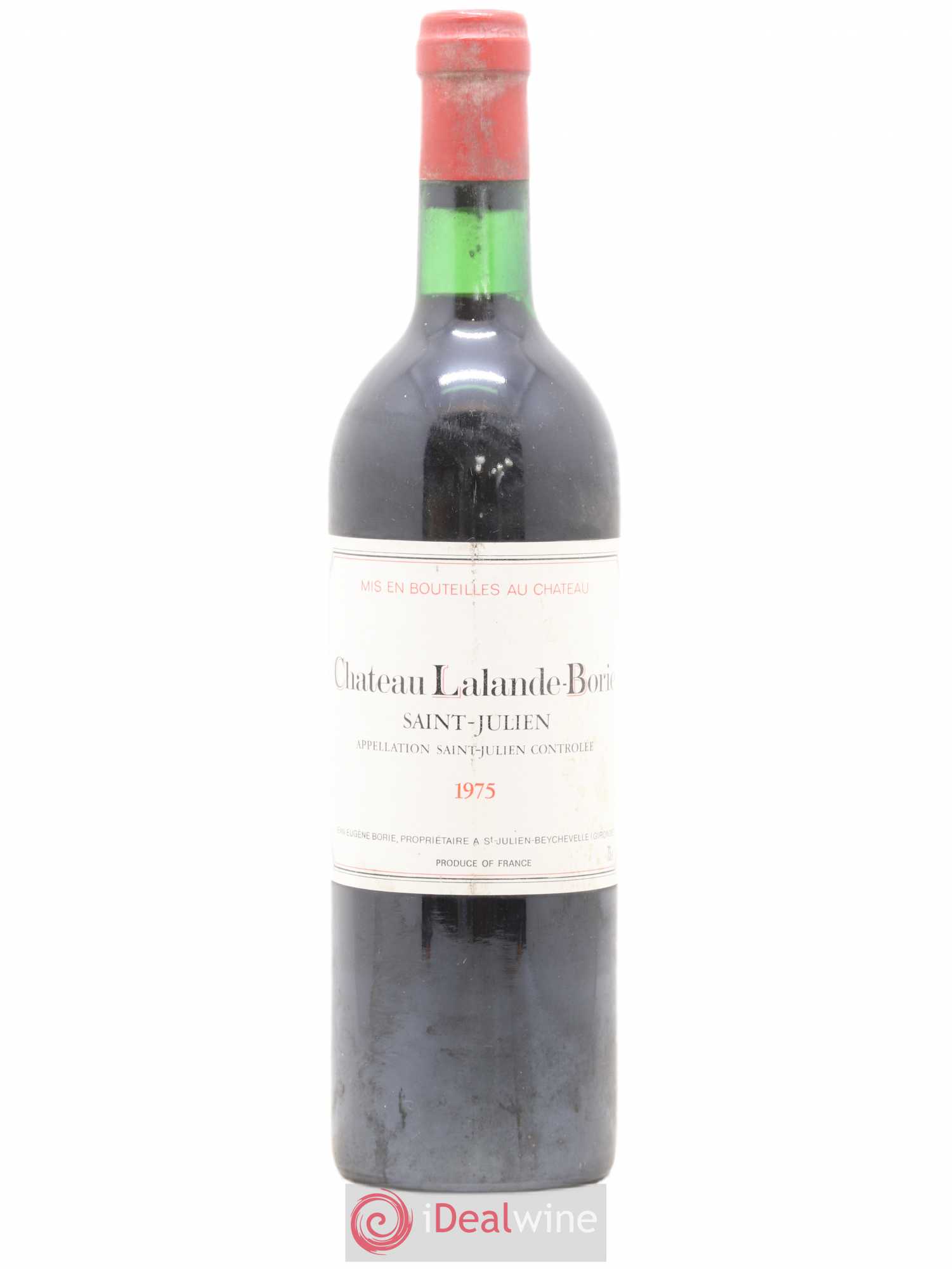 Château Lalande Borie 1975 - Lot de 1 bouteille - 0