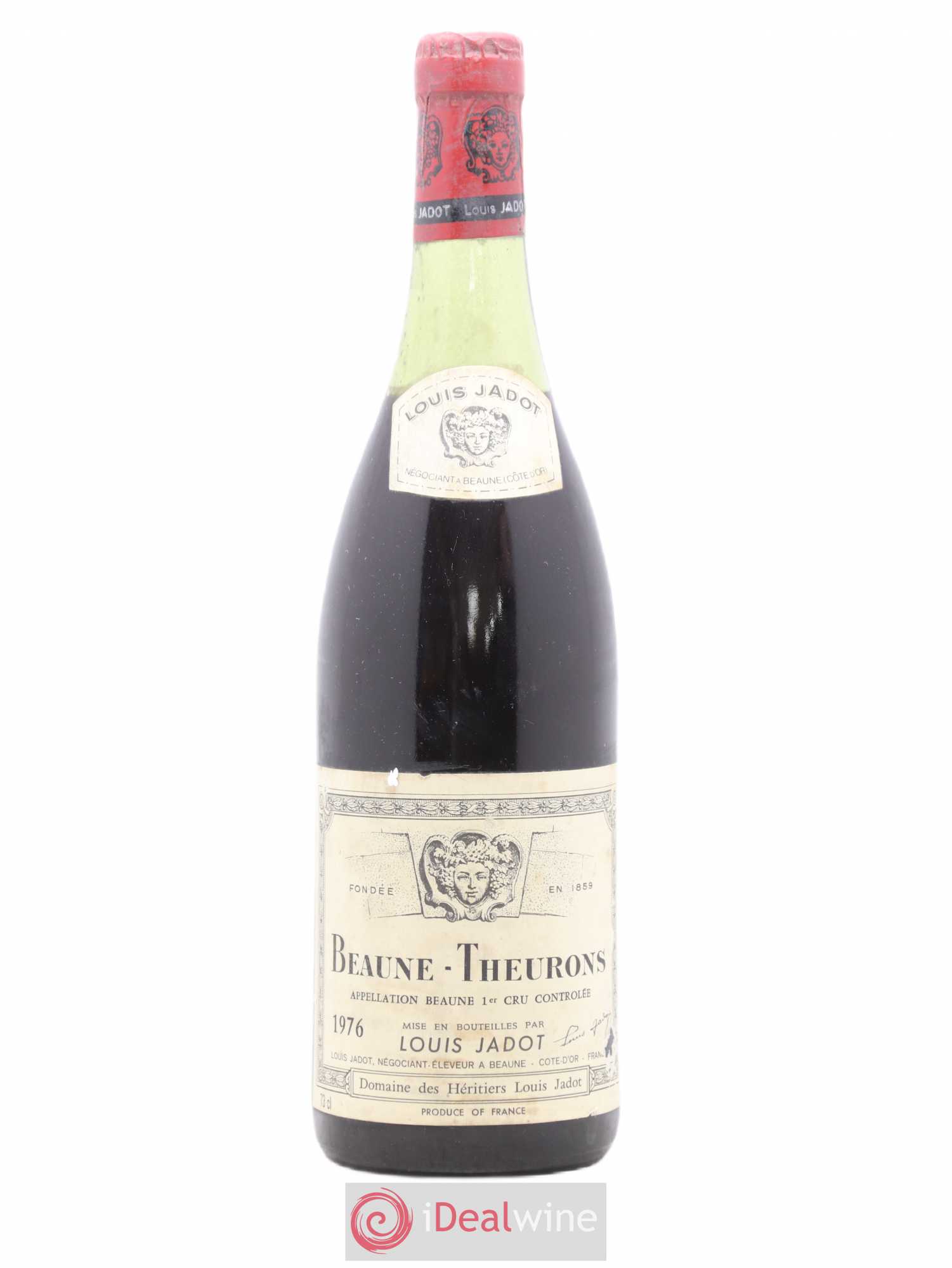 Beaune 1er Cru Theurons Maison Louis Jadot 1976 - Lot de 1 bouteille - 0