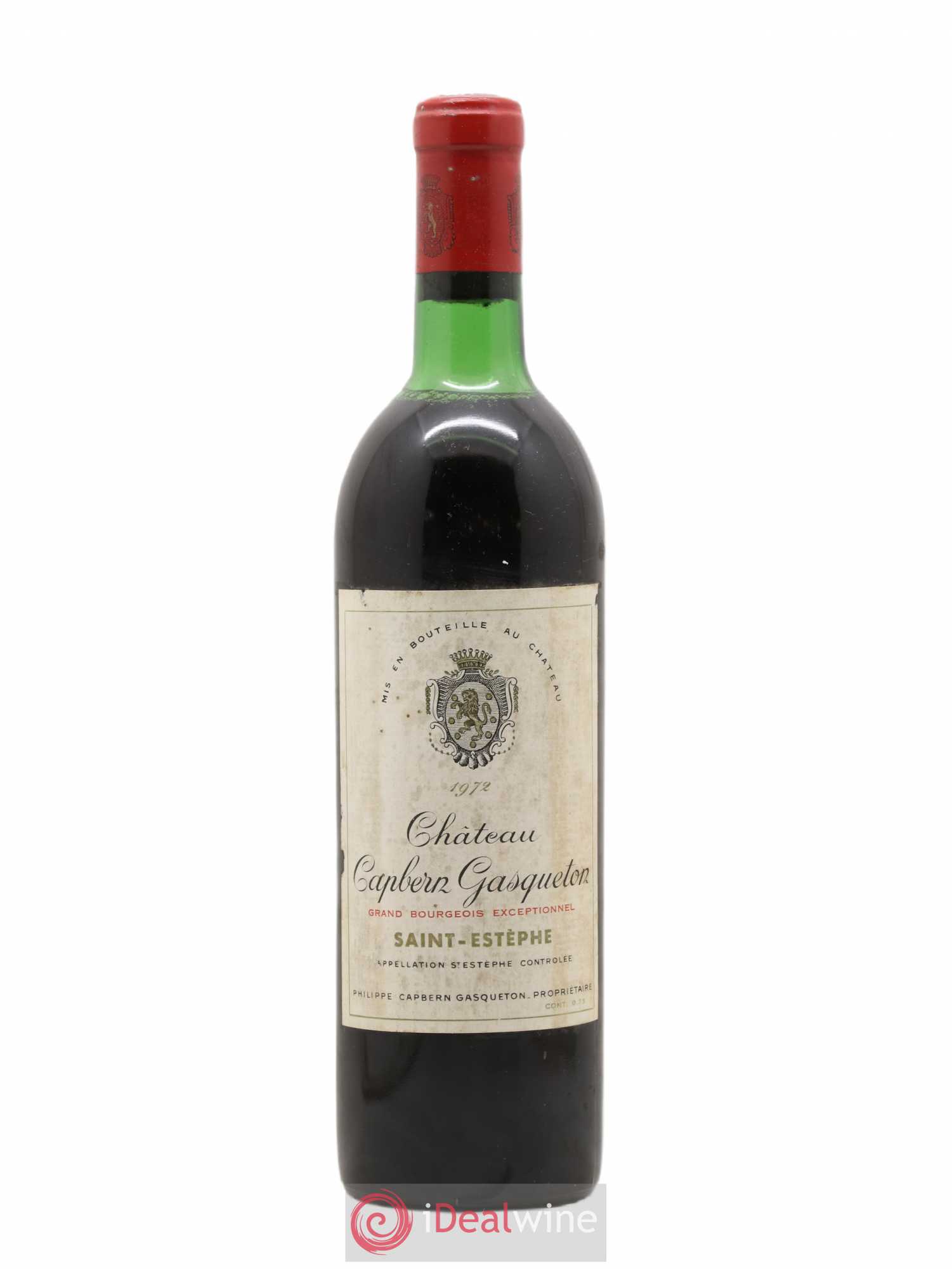 Château Capbern Gasqueton 1972 - Lot de 1 bouteille - 0