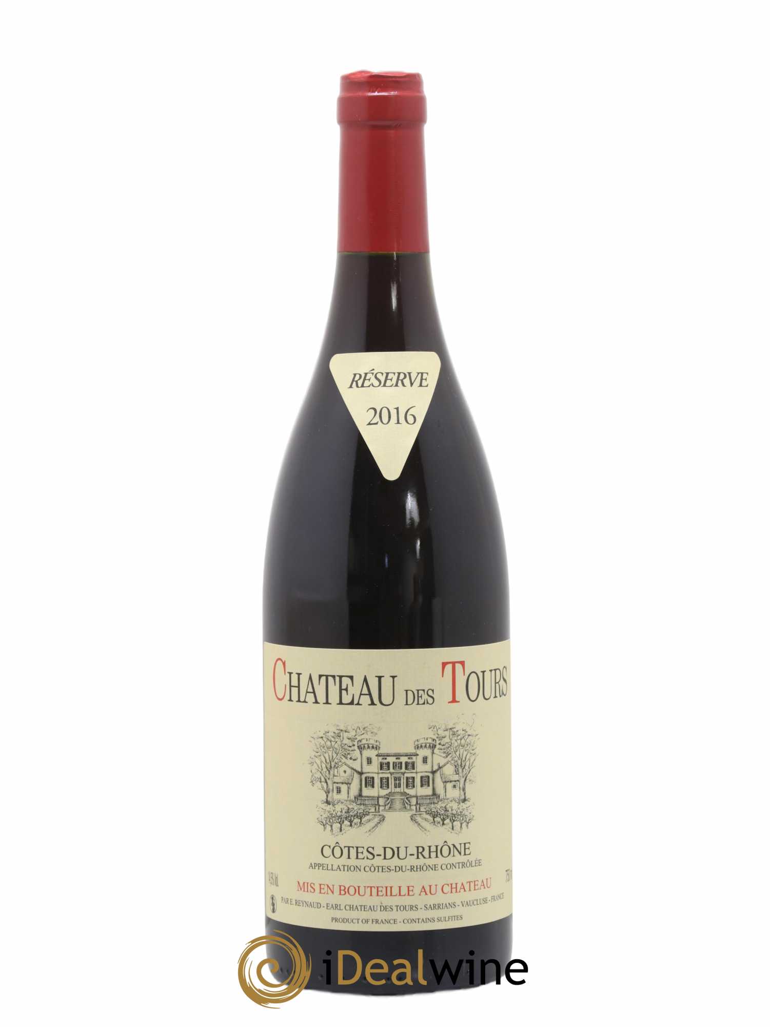 Côtes-du-Rhône Château des Tours Emmanuel Reynaud 2016 - Lot de 1 bouteille - 0