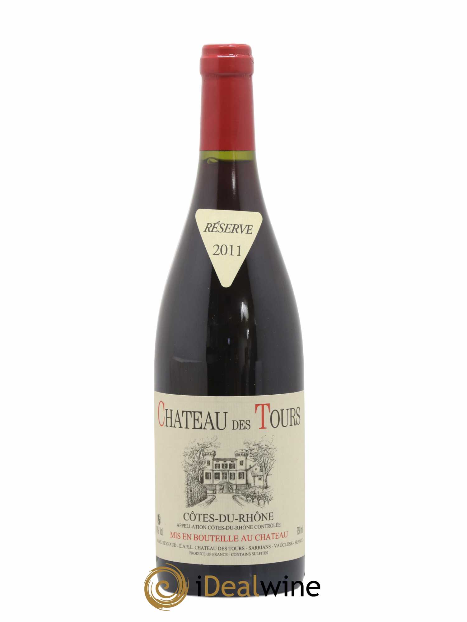 Côtes-du-Rhône Château des Tours Emmanuel Reynaud 2011 - Lot de 1 bouteille - 0