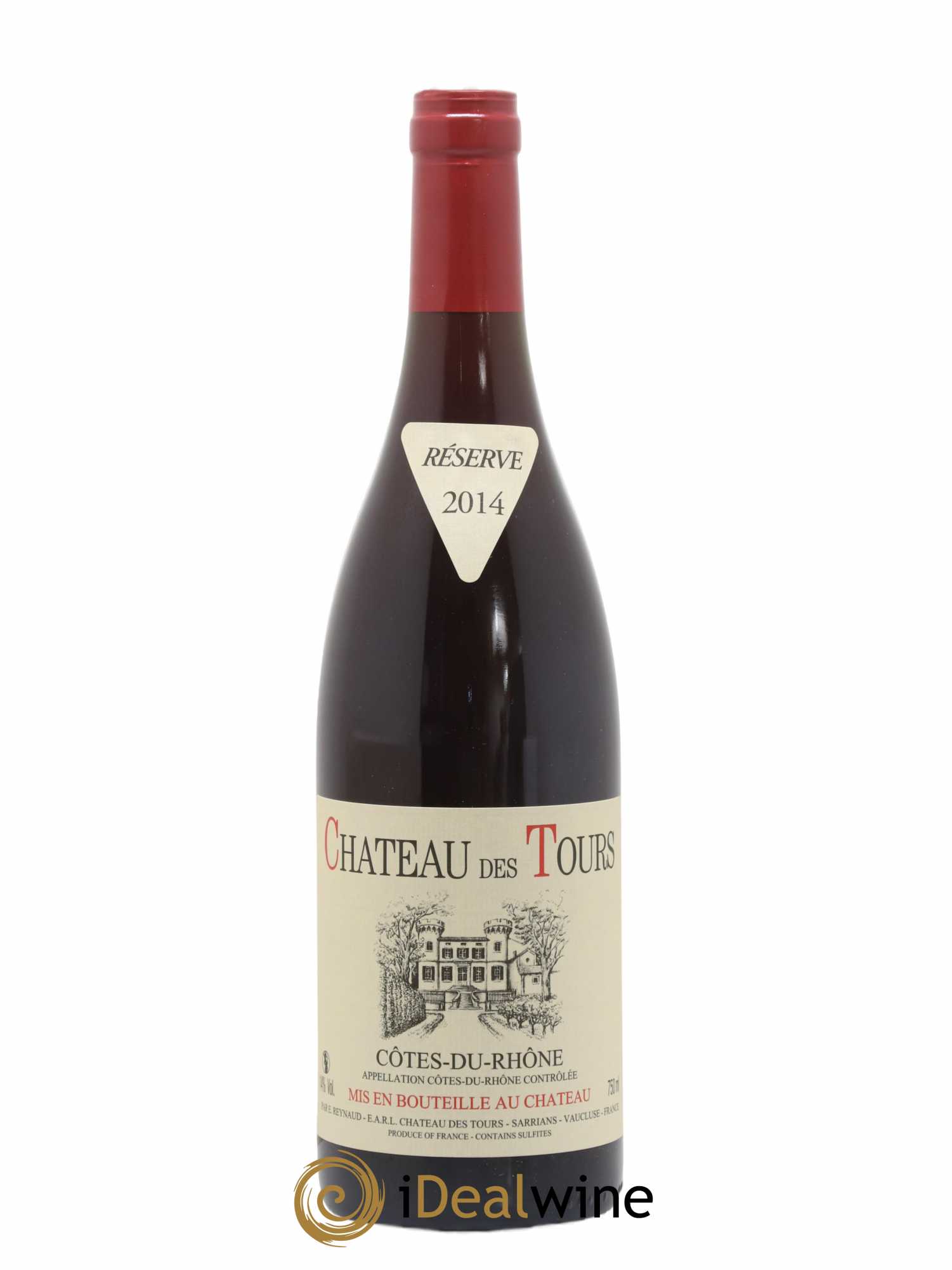 Côtes-du-Rhône Château des Tours Emmanuel Reynaud 2014 - Lot de 1 bouteille - 0