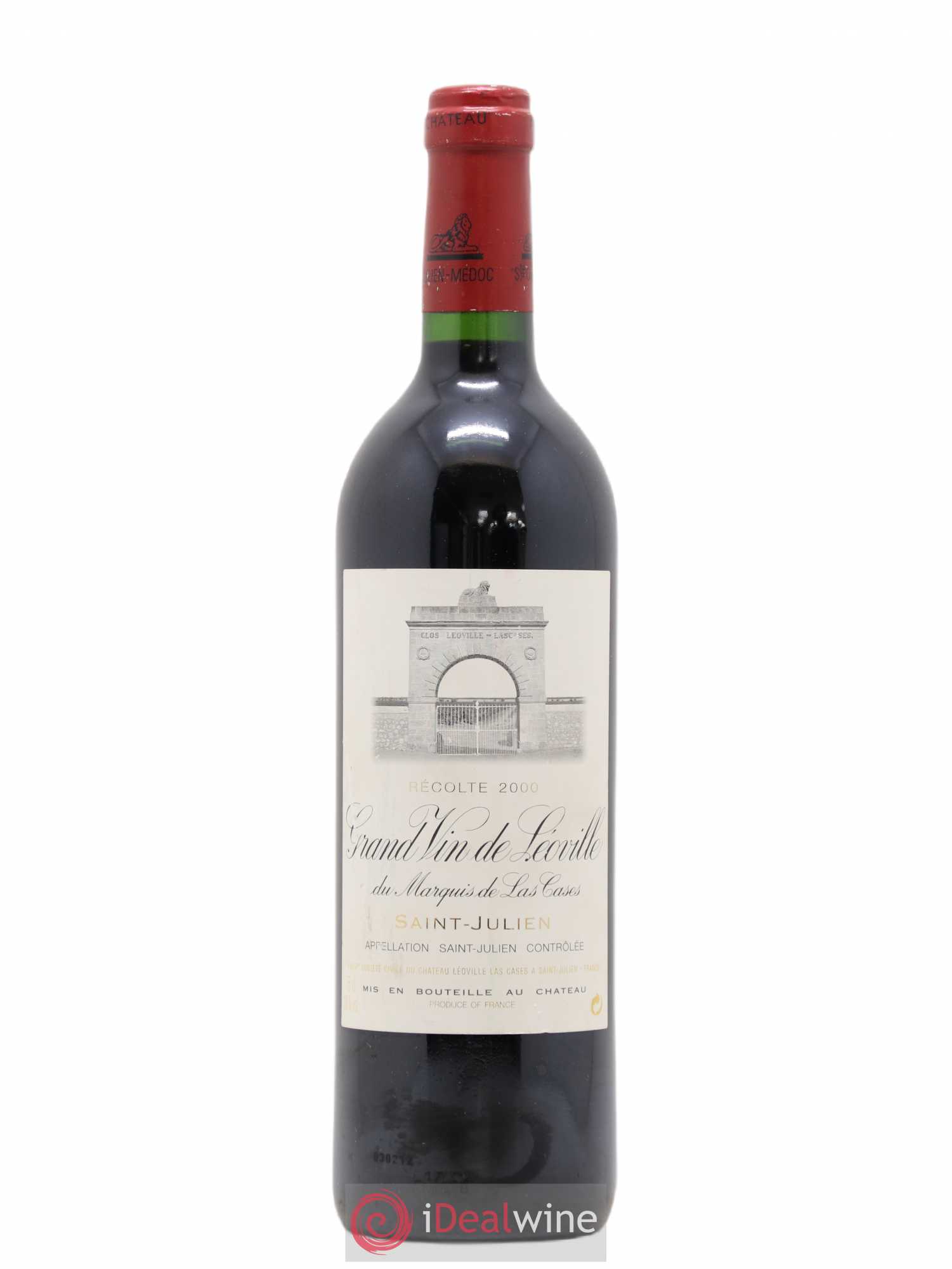 Château Léoville Las Cases 2ème Grand Cru Classé 2000 - Lot de 1 bouteille - 0