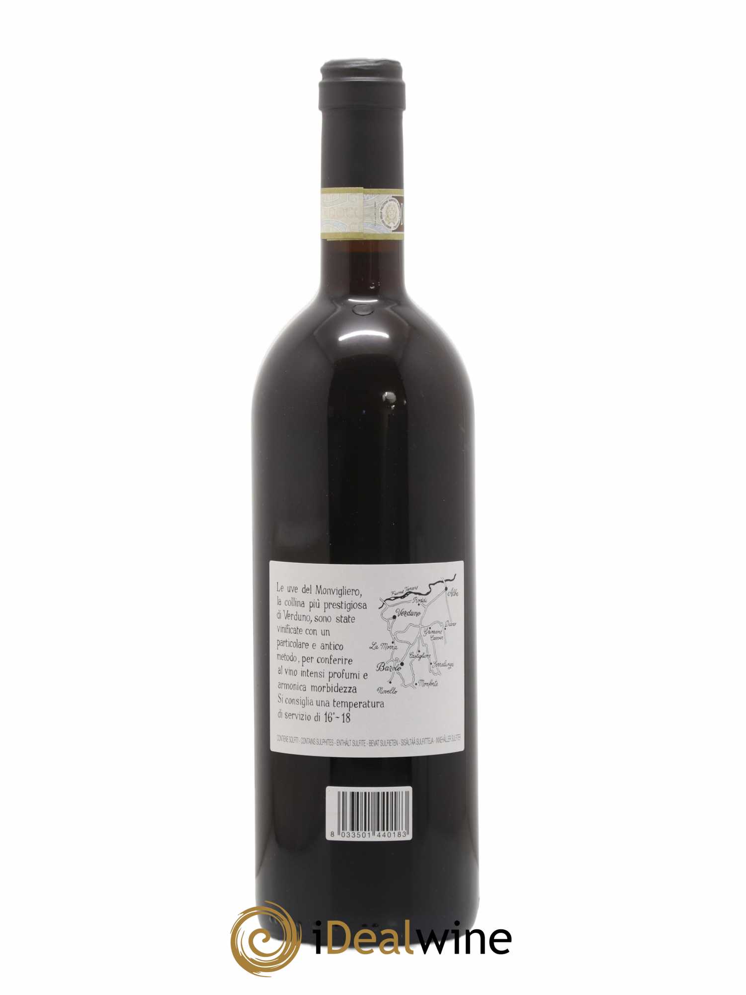 Barolo DOCG Monvigliero Comm. Giovan Battista Burlotto 2012 - Lot de 1 bouteille - 1