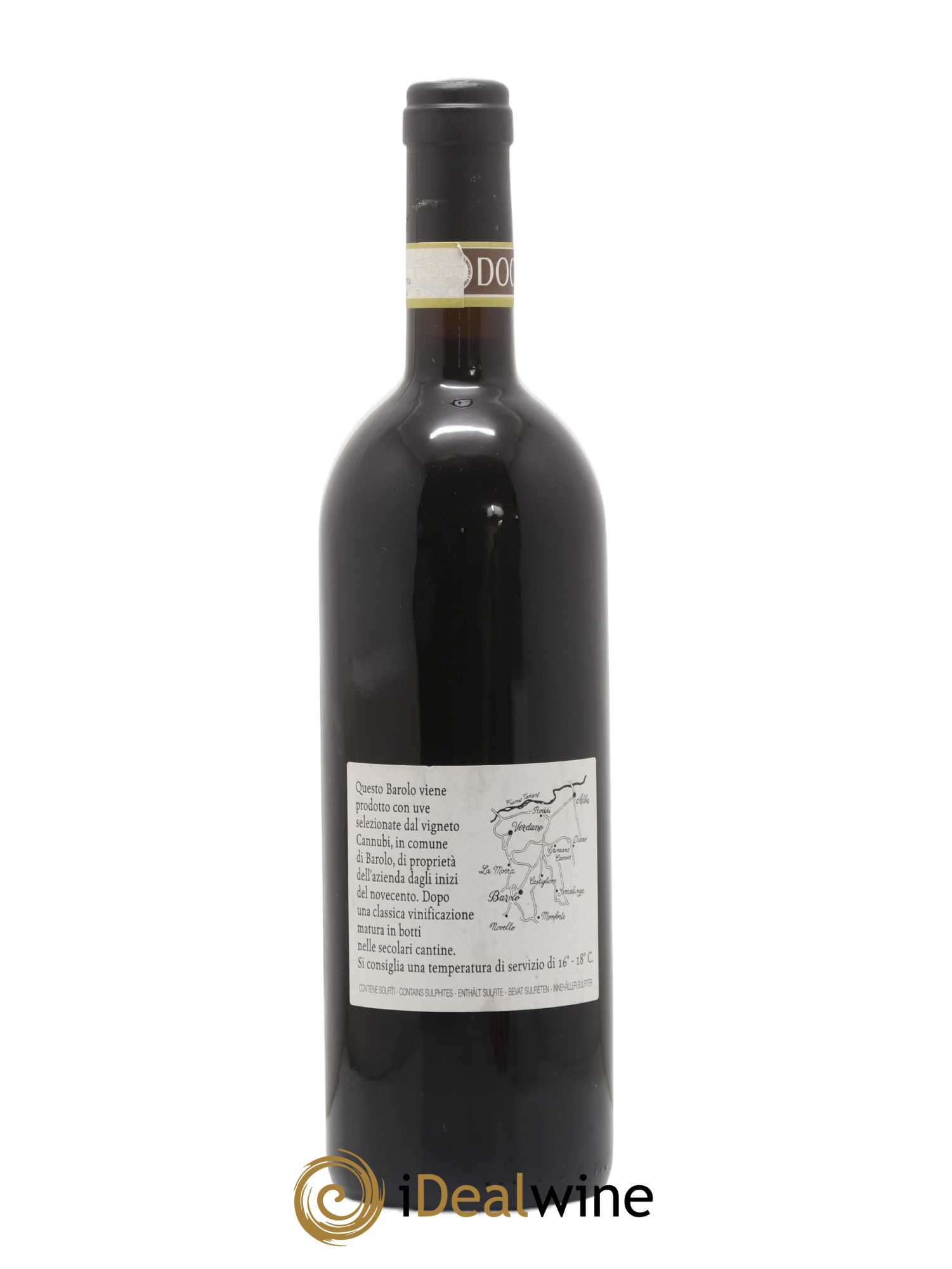 Barolo DOCG Cannubi Comm. Giovan Battista Burlotto 2008 - Lot of 1 bottle - 1