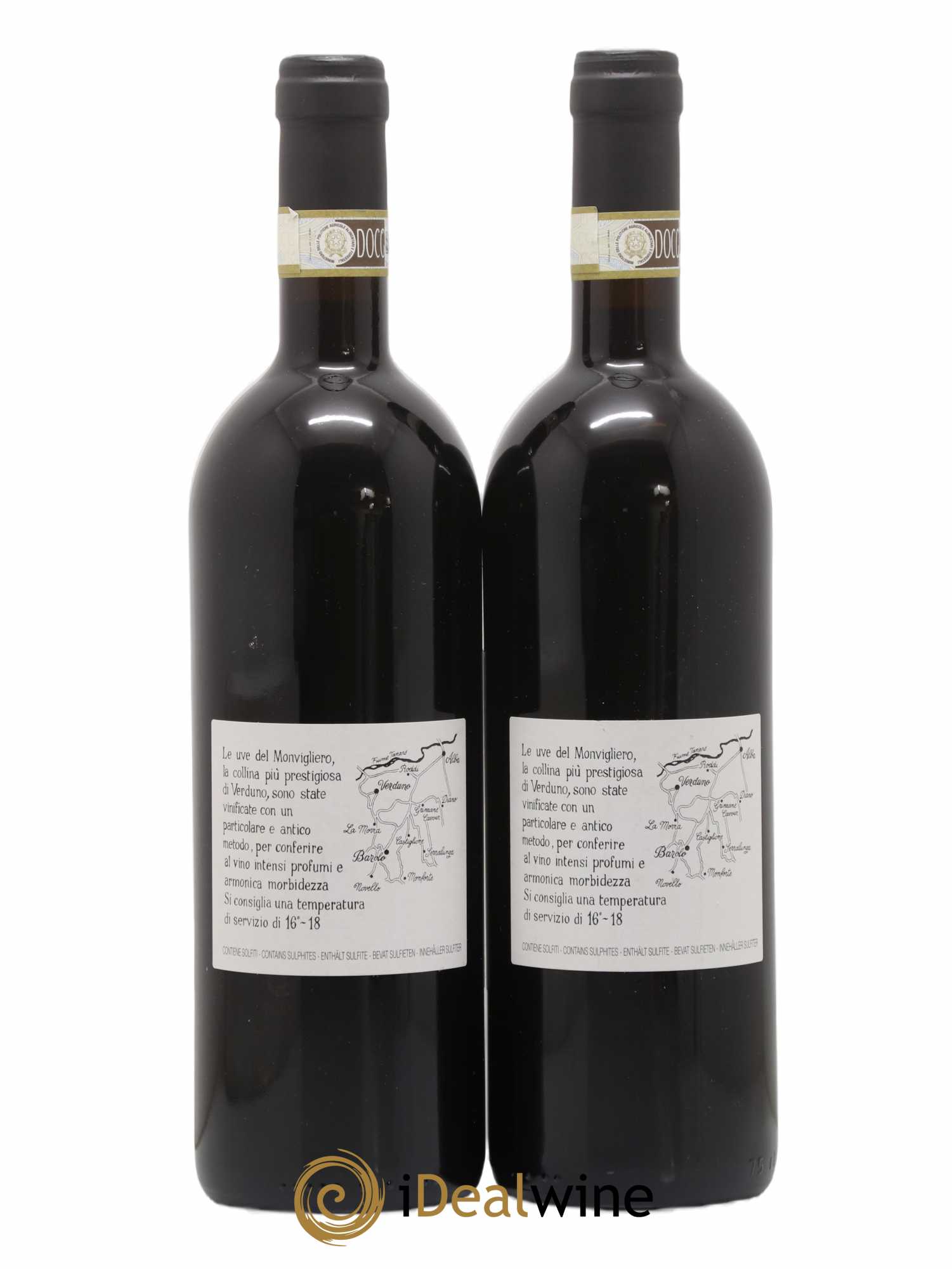 Barolo DOCG Monvigliero Comm. Giovan Battista Burlotto 2010 - Lot de 2 bouteilles - 1