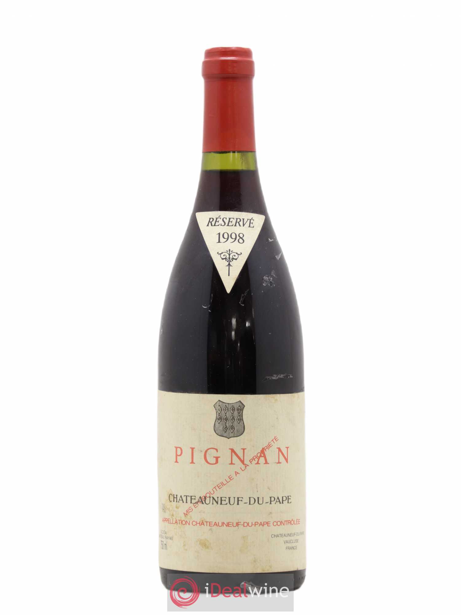 Châteauneuf-du-Pape Pignan Emmanuel Reynaud 1998 - Lot de 1 bouteille - 0