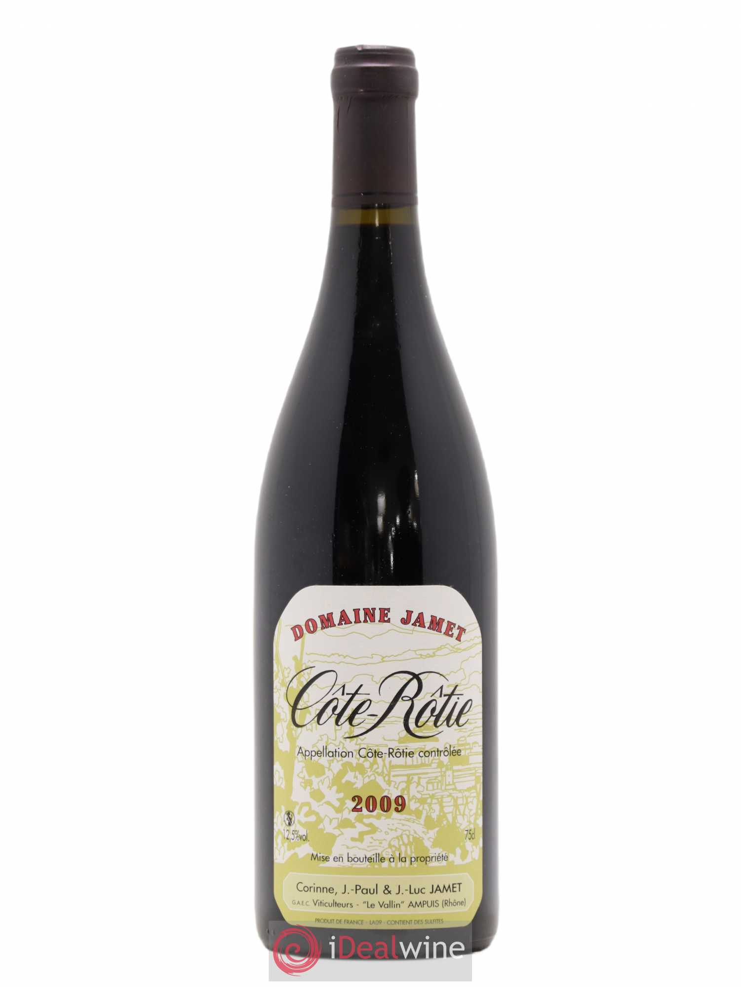 Côte-Rôtie Jamet (Domaine) 2009 - Lot de 1 bouteille - 0