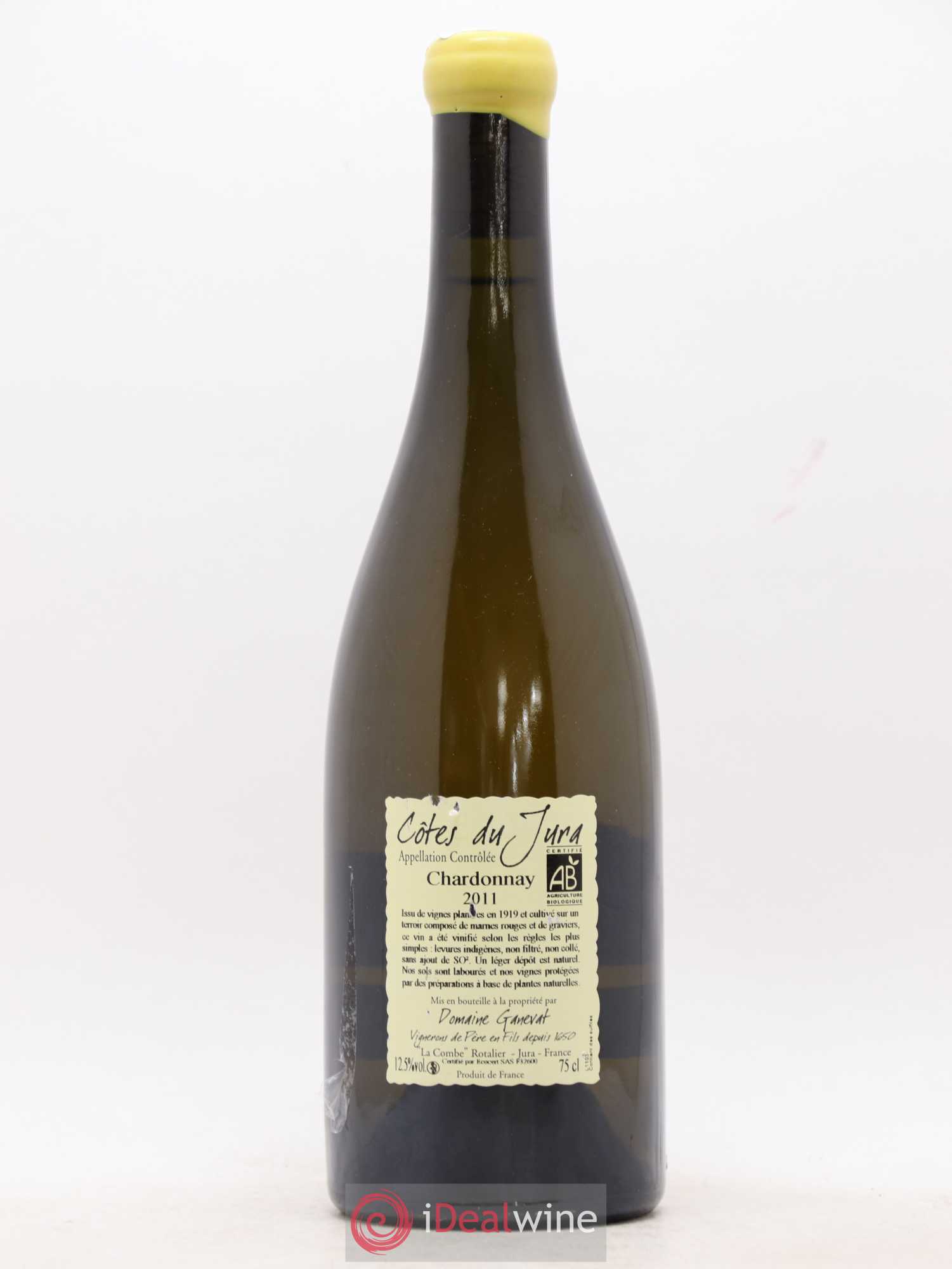Côtes du Jura Les Grands Teppes Vieilles Vignes Jean-François Ganevat (Domaine) 2011 - Lot de 1 bouteille - 1