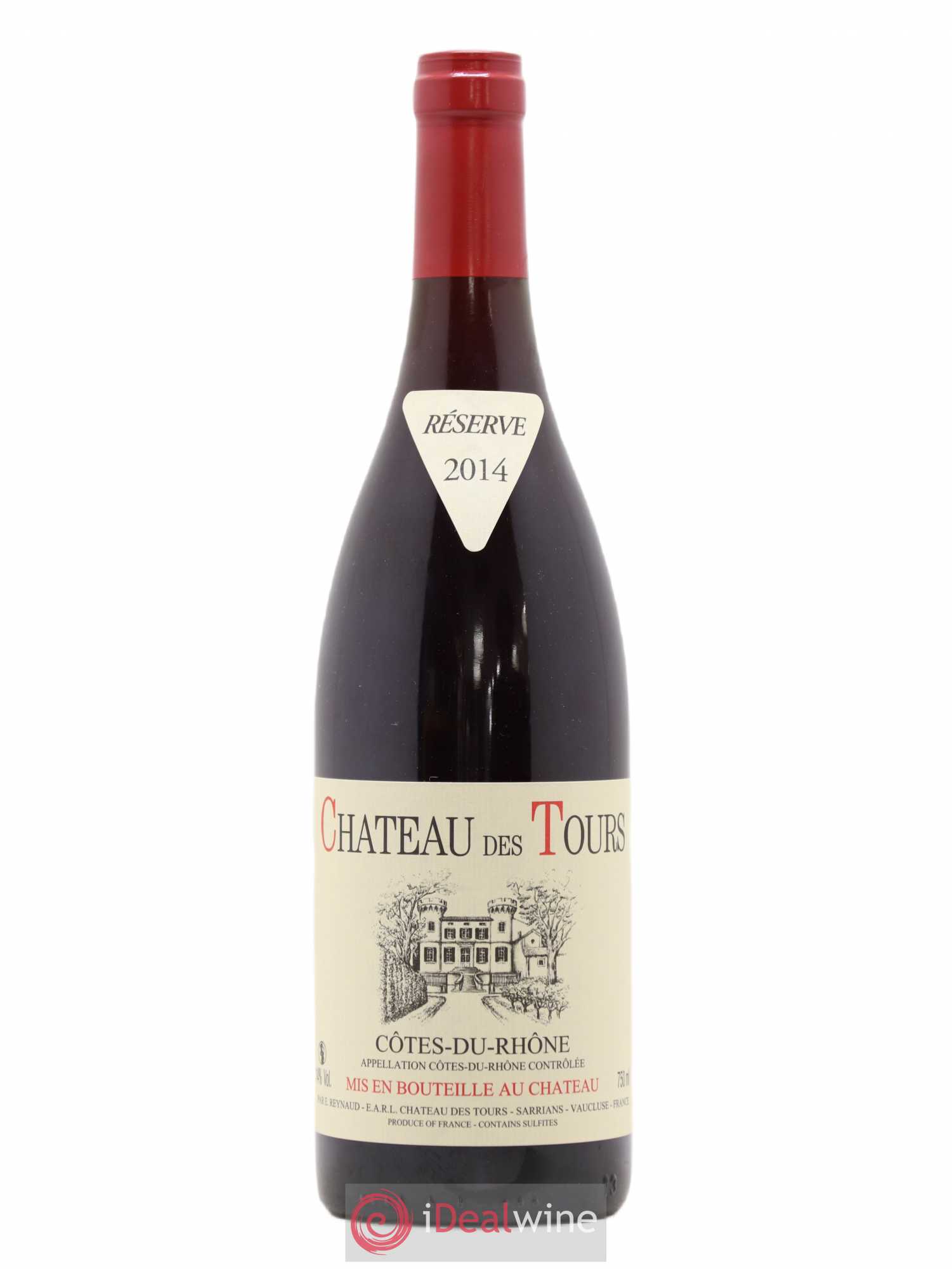 Côtes-du-Rhône Château des Tours Emmanuel Reynaud 2014 - Lot de 1 bouteille - 0