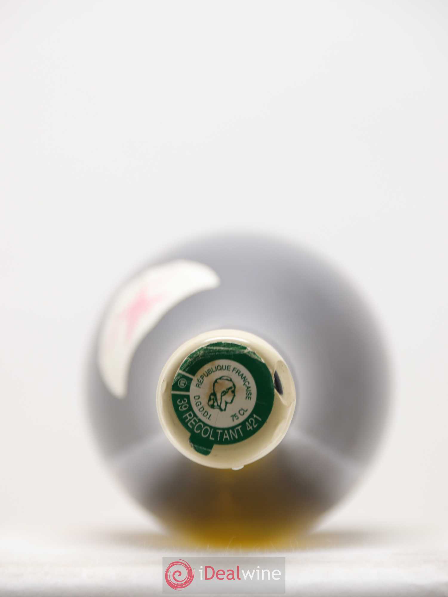 Arbois-Pupillin Chardonnay (cire blanche) Overnoy-Houillon (Domaine) 2010 - Lot de 1 bouteille - 1