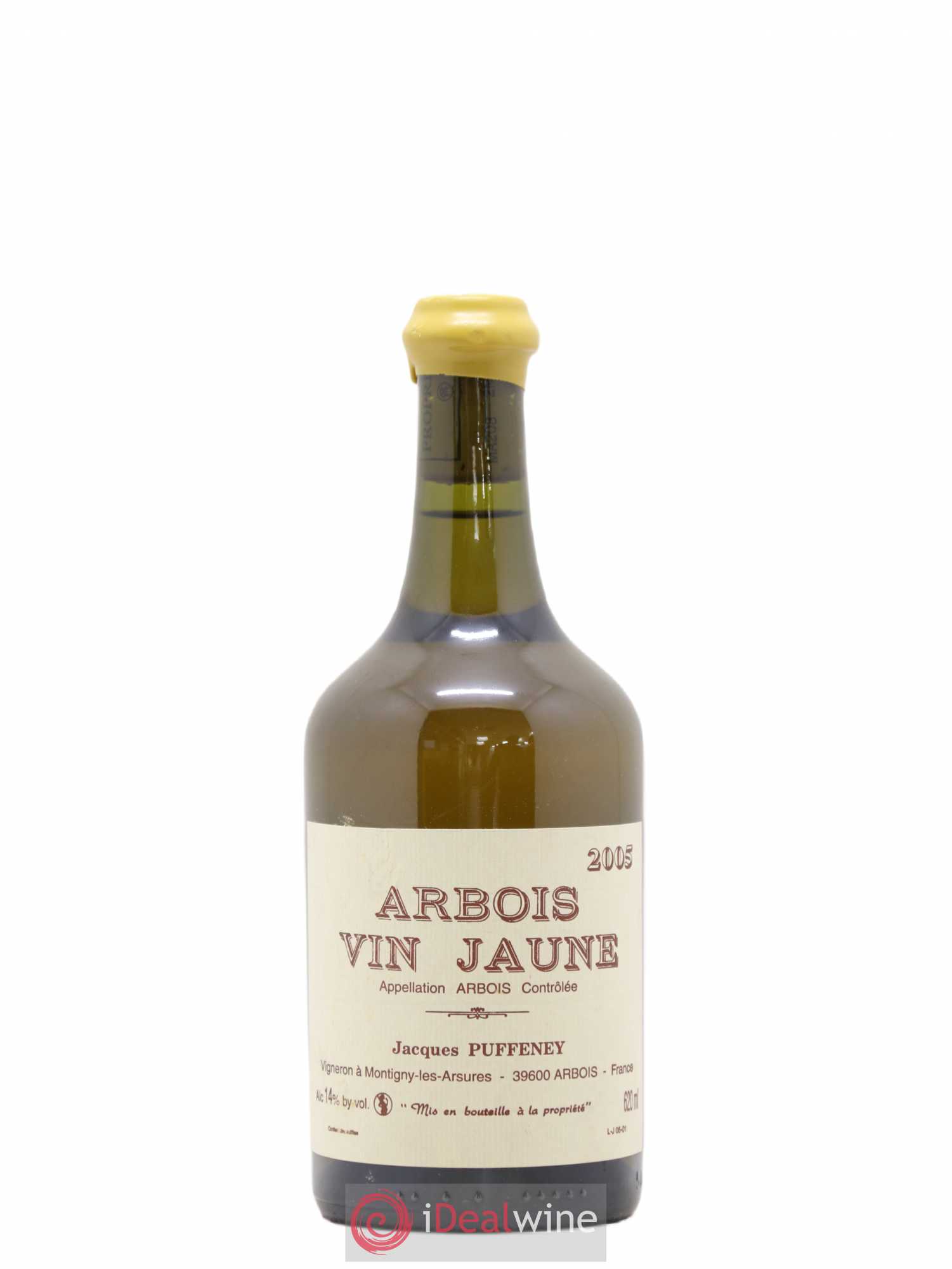 Arbois Vin Jaune Jacques Puffeney 2005 - Lot de 1 bouteille - 0