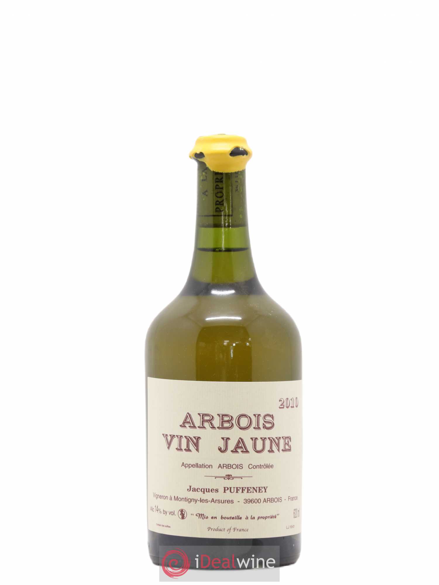 Arbois Vin Jaune Jacques Puffeney 2010 - Lot de 1 bouteille - 0