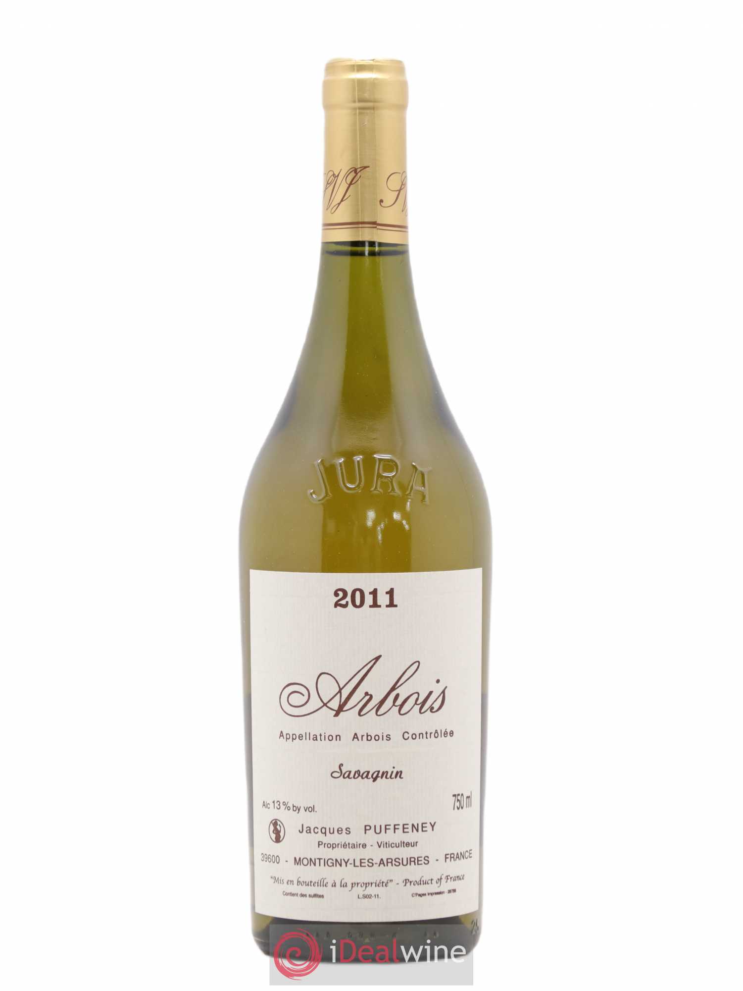 Arbois Savagnin Jacques Puffeney 2011 - Lot de 1 bouteille - 0