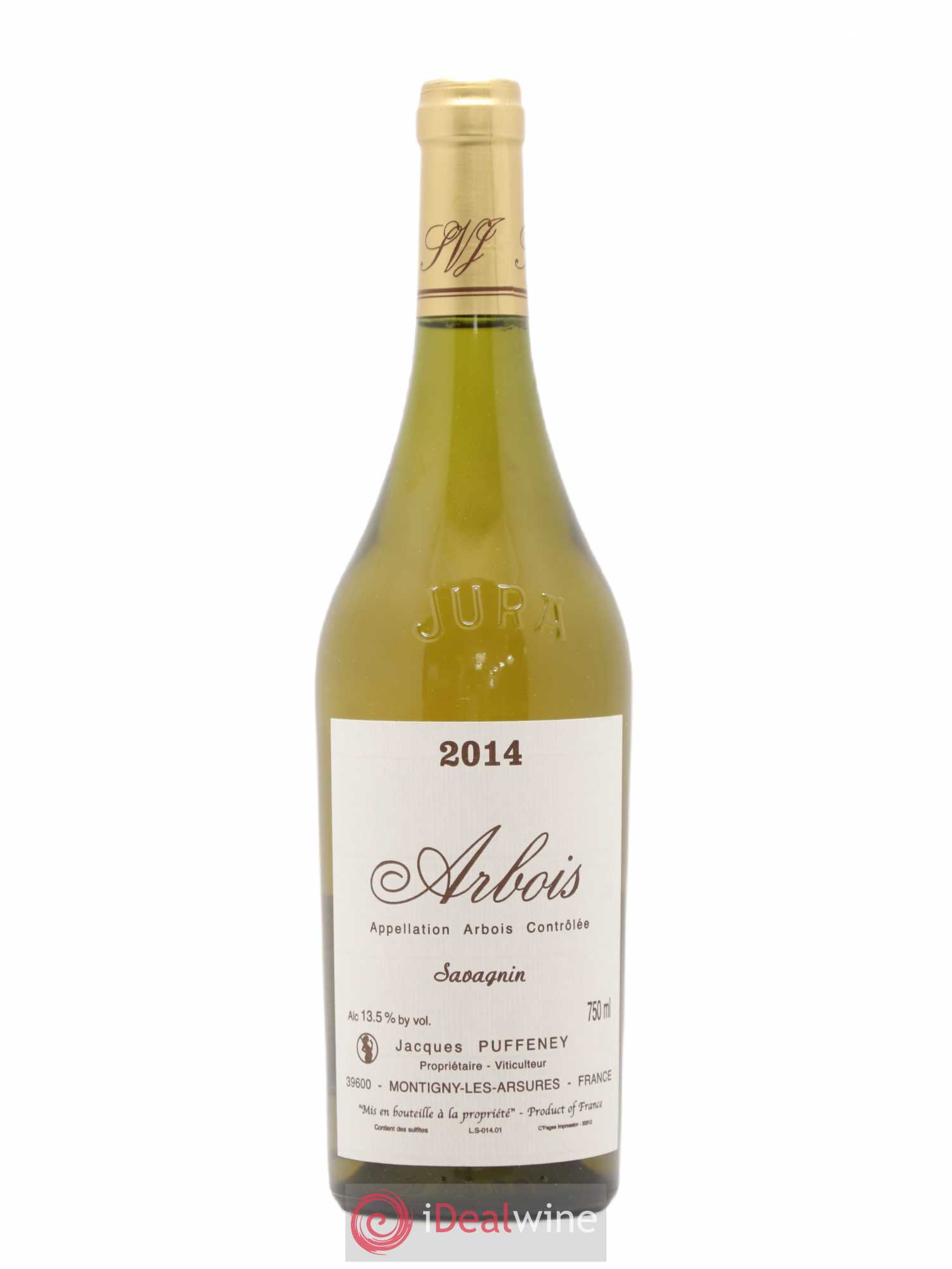 Arbois Savagnin Jacques Puffeney 2014 - Lot de 1 bouteille - 0