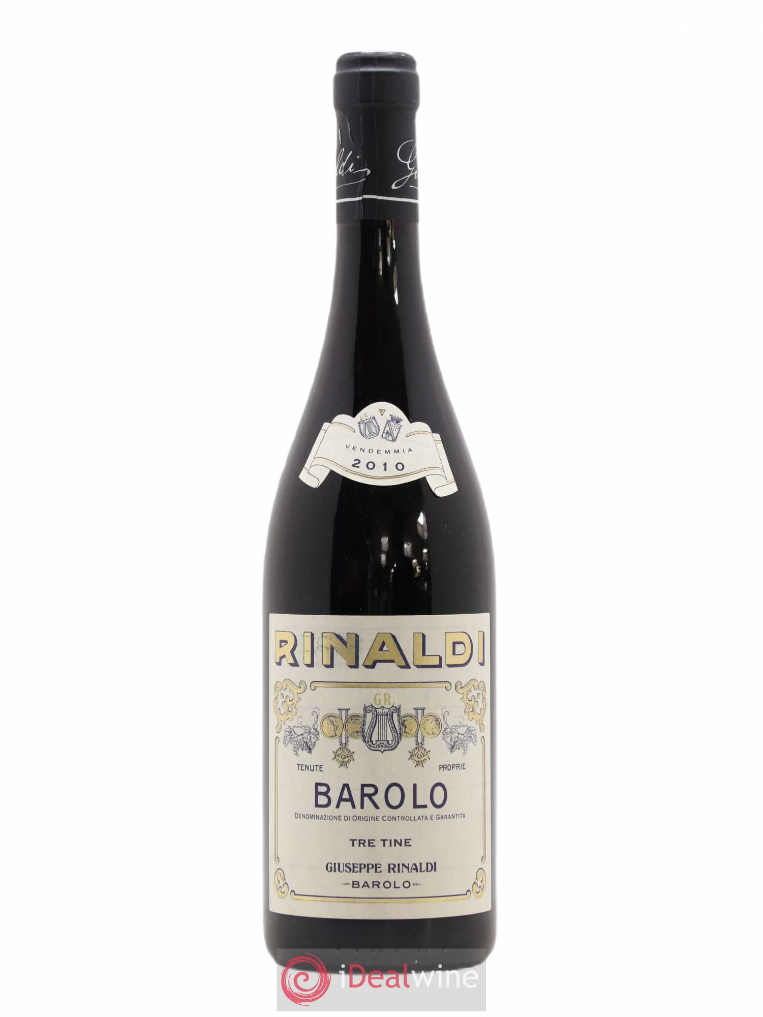 Barolo DOCG Tre Tine Giuseppe Rinaldi 2010 - Posten von 1 Flasche - 0
