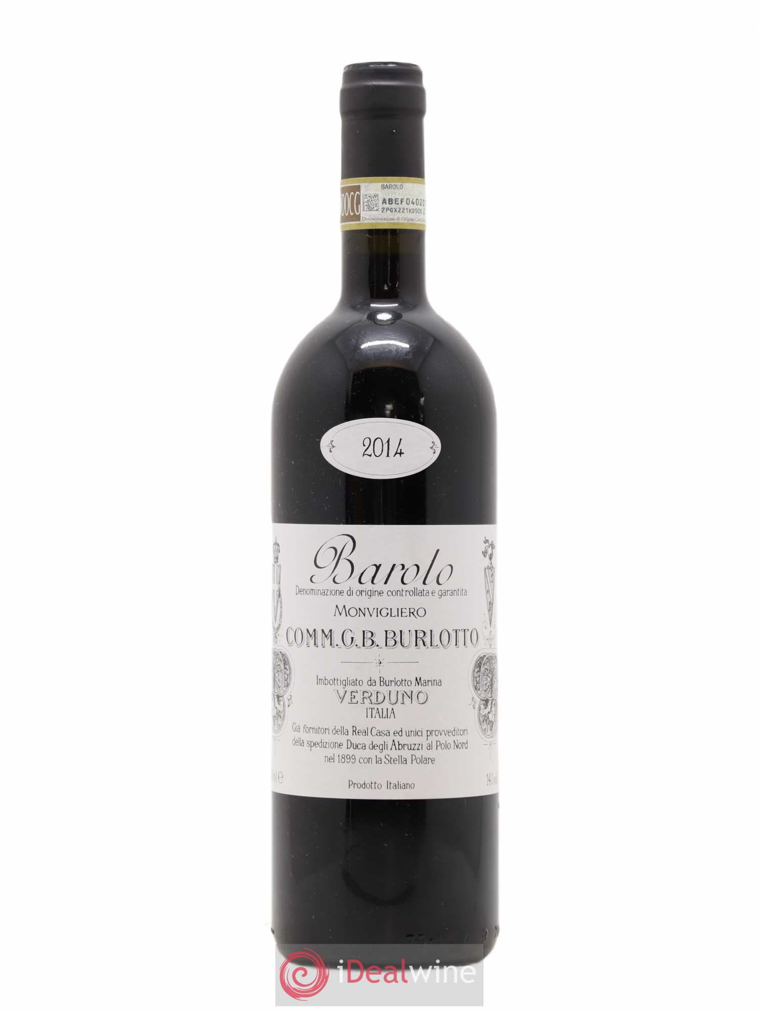 Barolo DOCG Monvigliero Comm. Giovan Battista Burlotto 2014 - Lot de 1 bouteille - 0