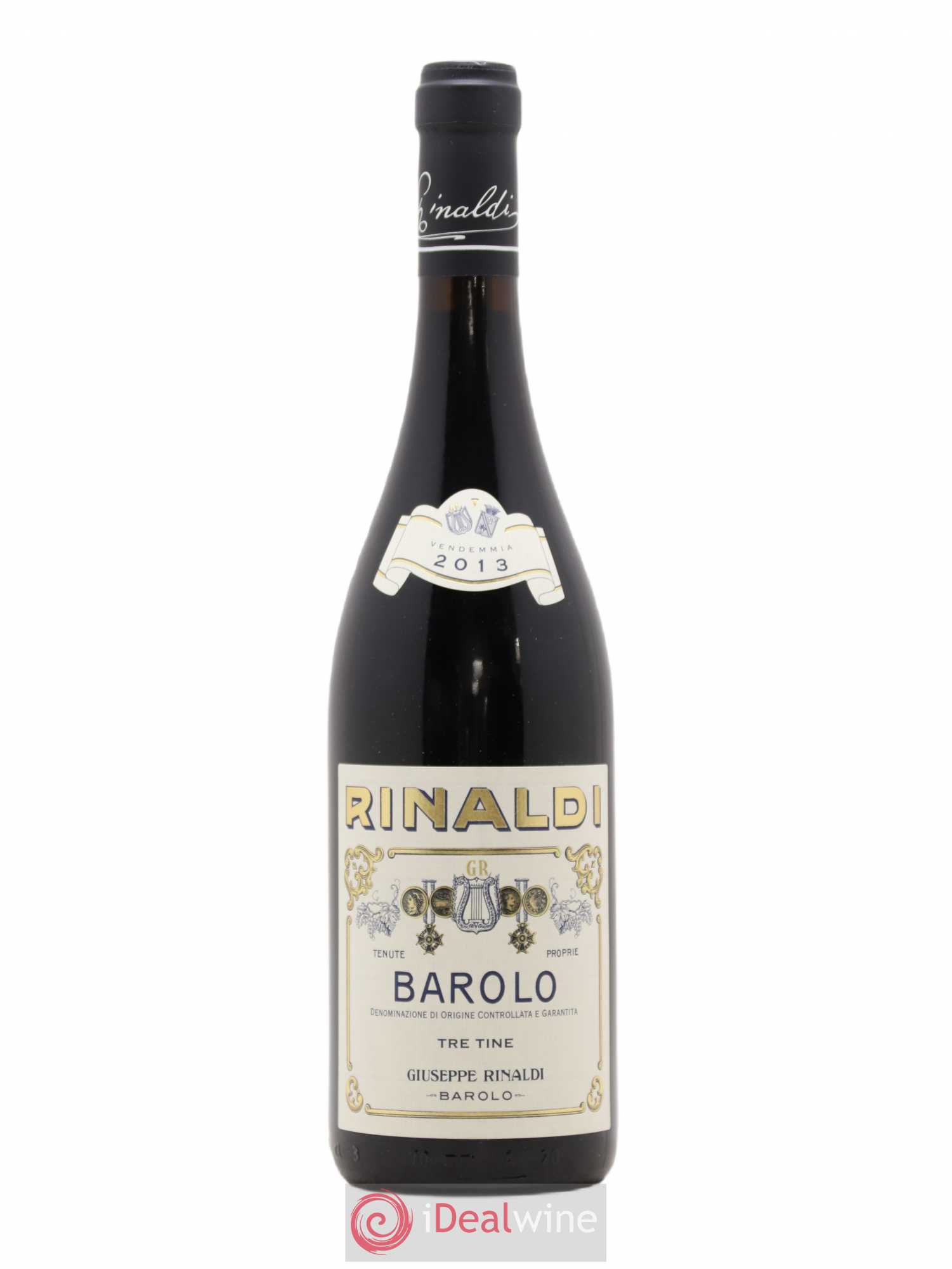 Barolo DOCG Tre Tine Giuseppe Rinaldi 2013 - Lot de 1 bouteille - 0