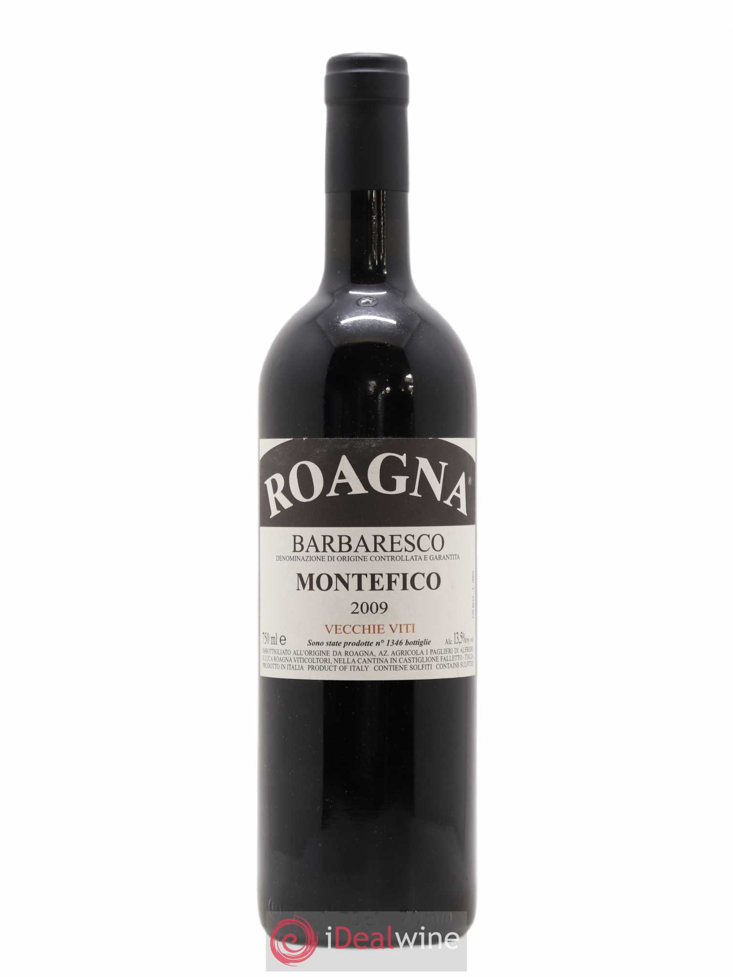 Barbaresco DOCG Montefico Vecchie Viti Roagna 2009 - Lot de 1 bouteille - 0