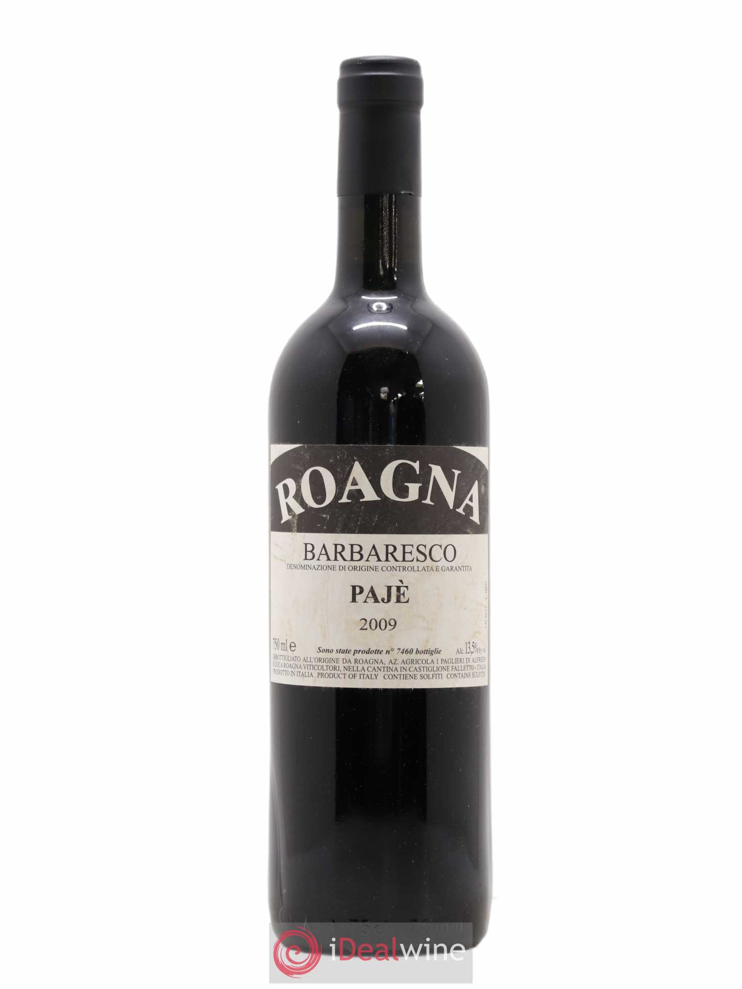 Barbaresco DOCG Pajè Roagna 2009 - Posten von 1 Flasche - 0