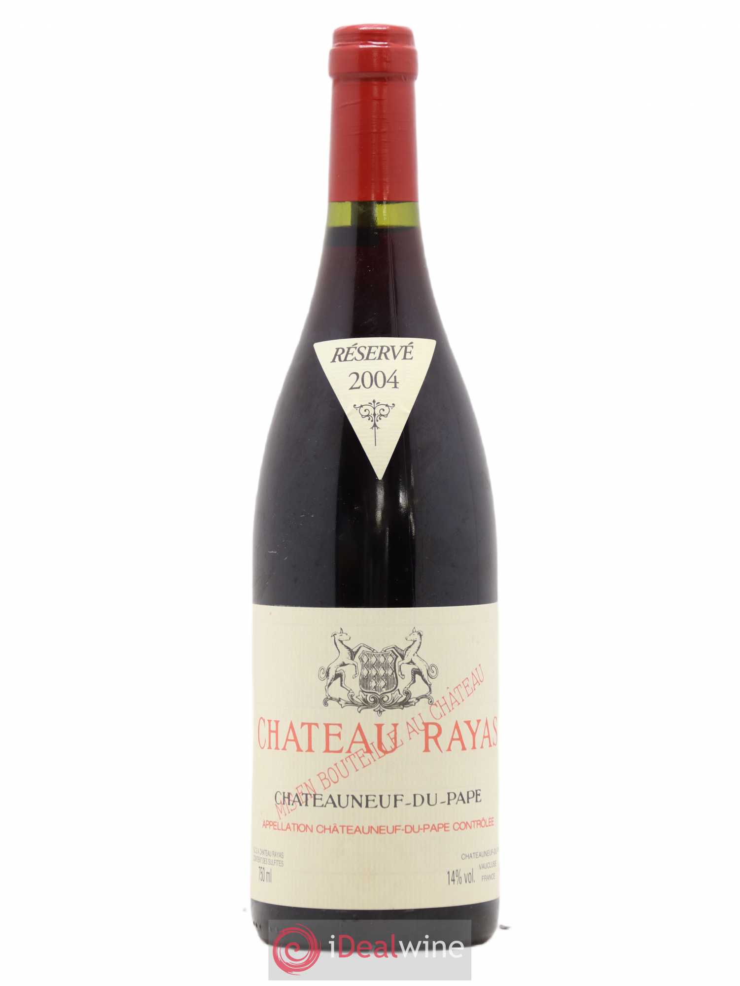 Châteauneuf-du-Pape Château Rayas Emmanuel Reynaud 2004 - Lot de 1 bouteille - 0