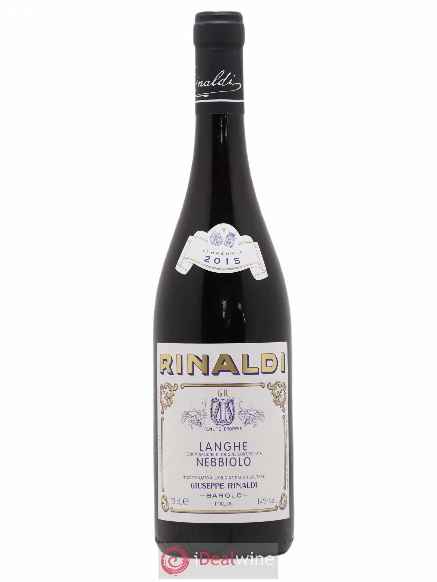 Langhe DOC Nebbiolo Giuseppe Rinaldi 2015 - Lot of 1 bottle - 0