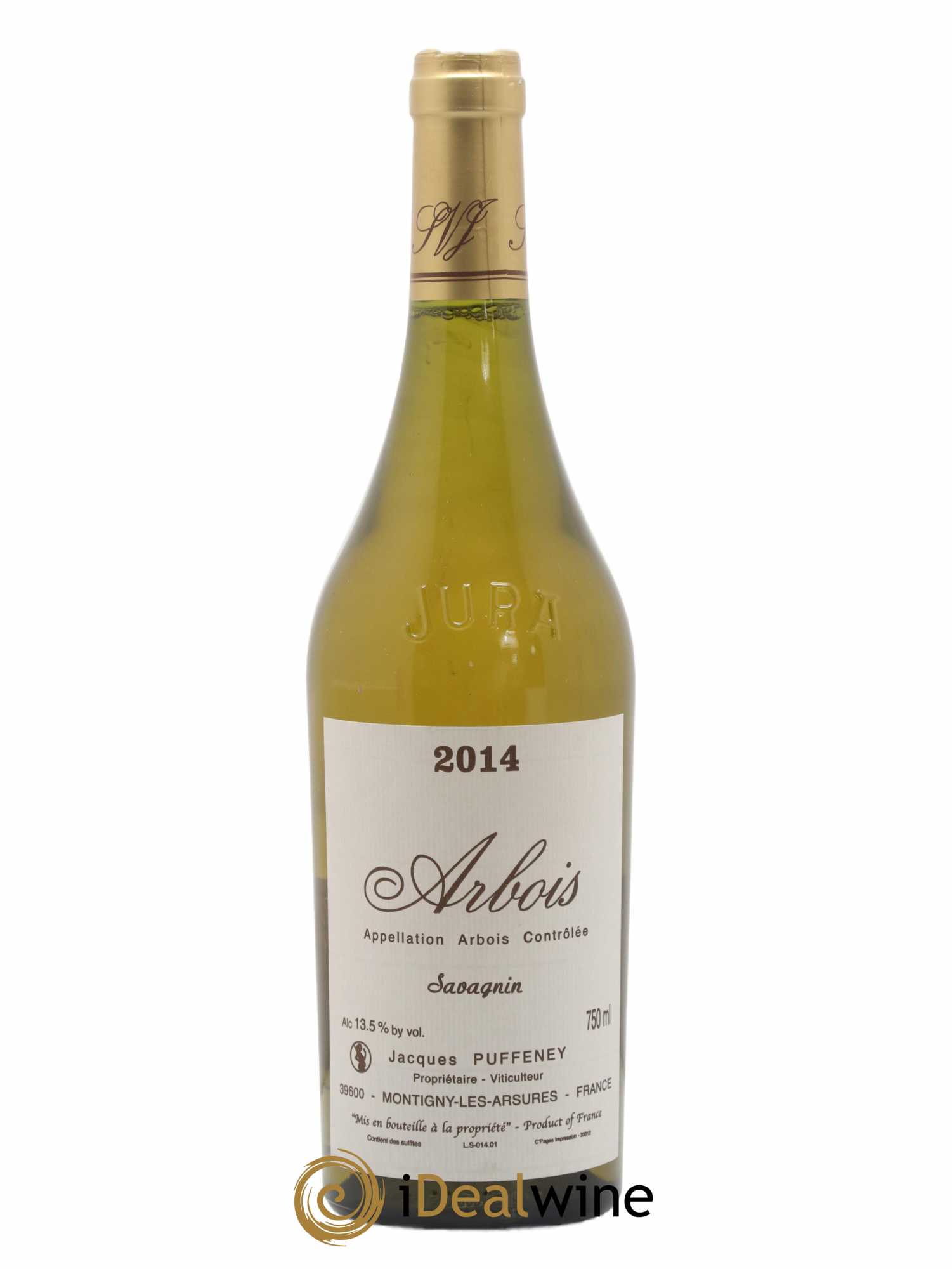 Arbois Savagnin Jacques Puffeney 2014 - Lot de 1 bouteille - 0